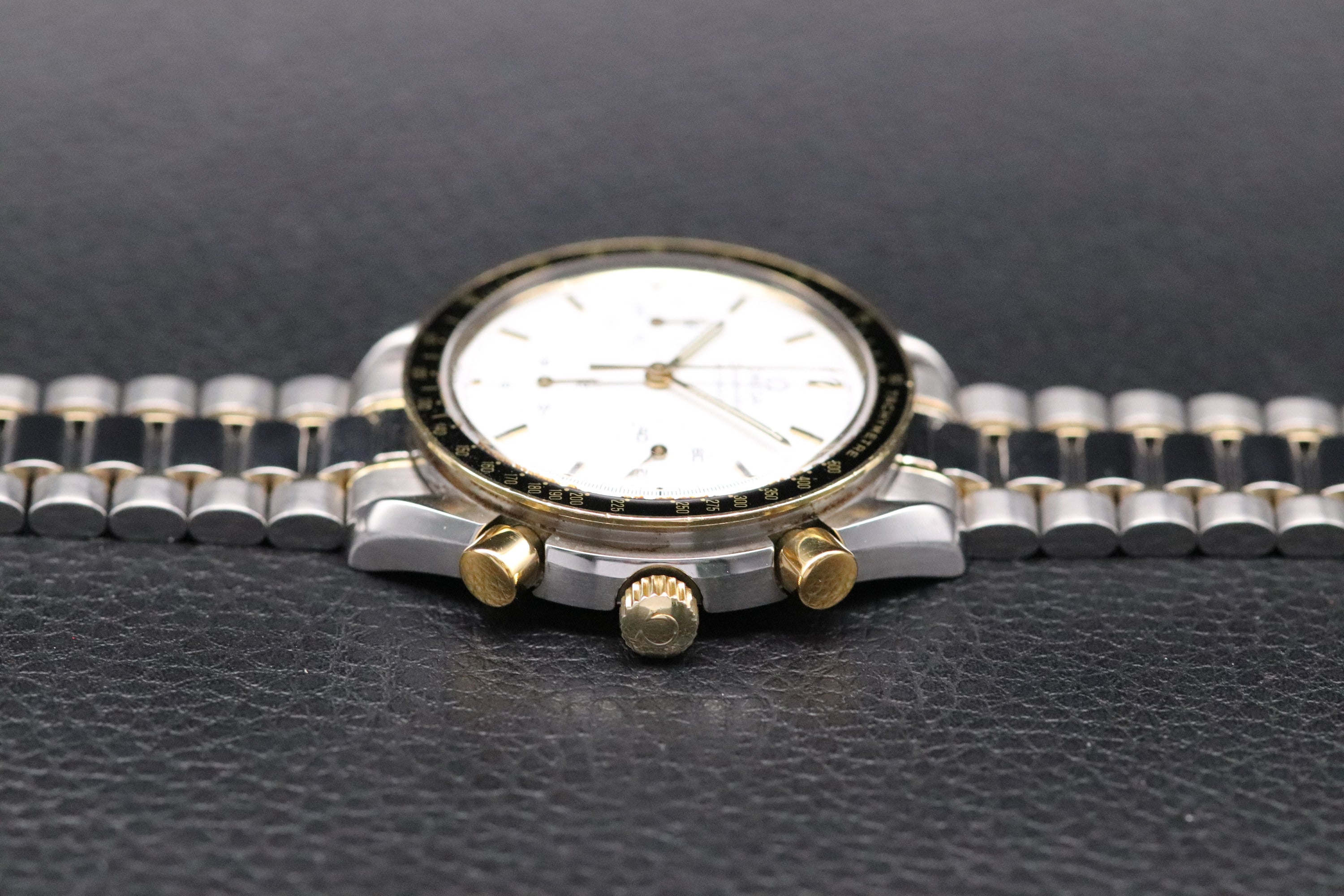 Omega Speedmaster Reduced 3310.20 Albino Gold 1994 Papers