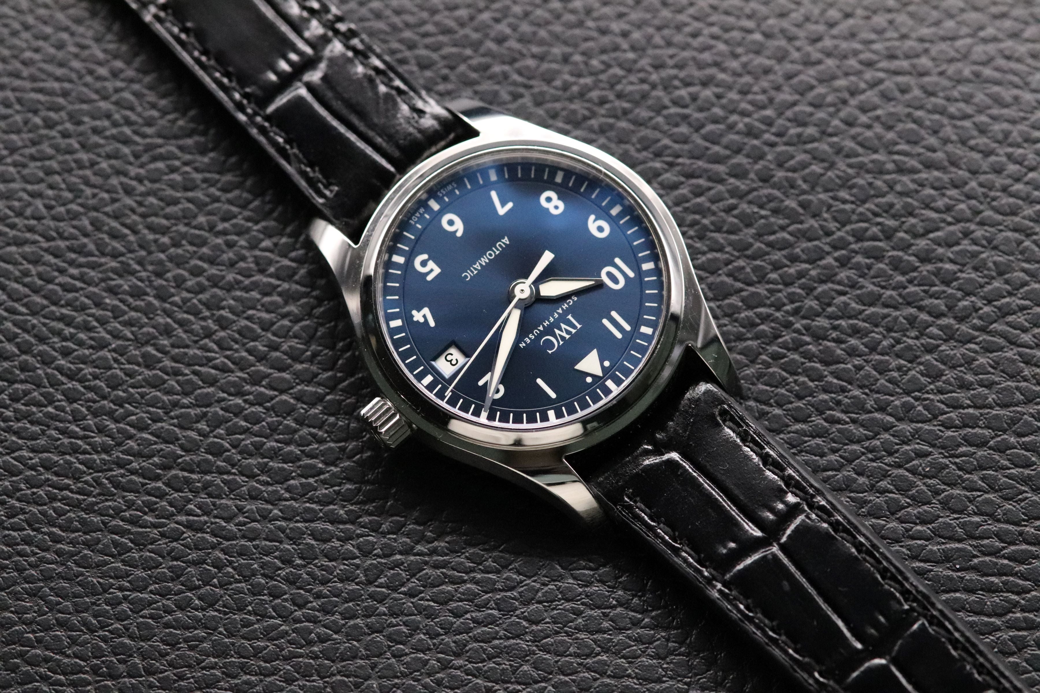 IWC Pilot's Watch IW324008 Blue 2018 Papers