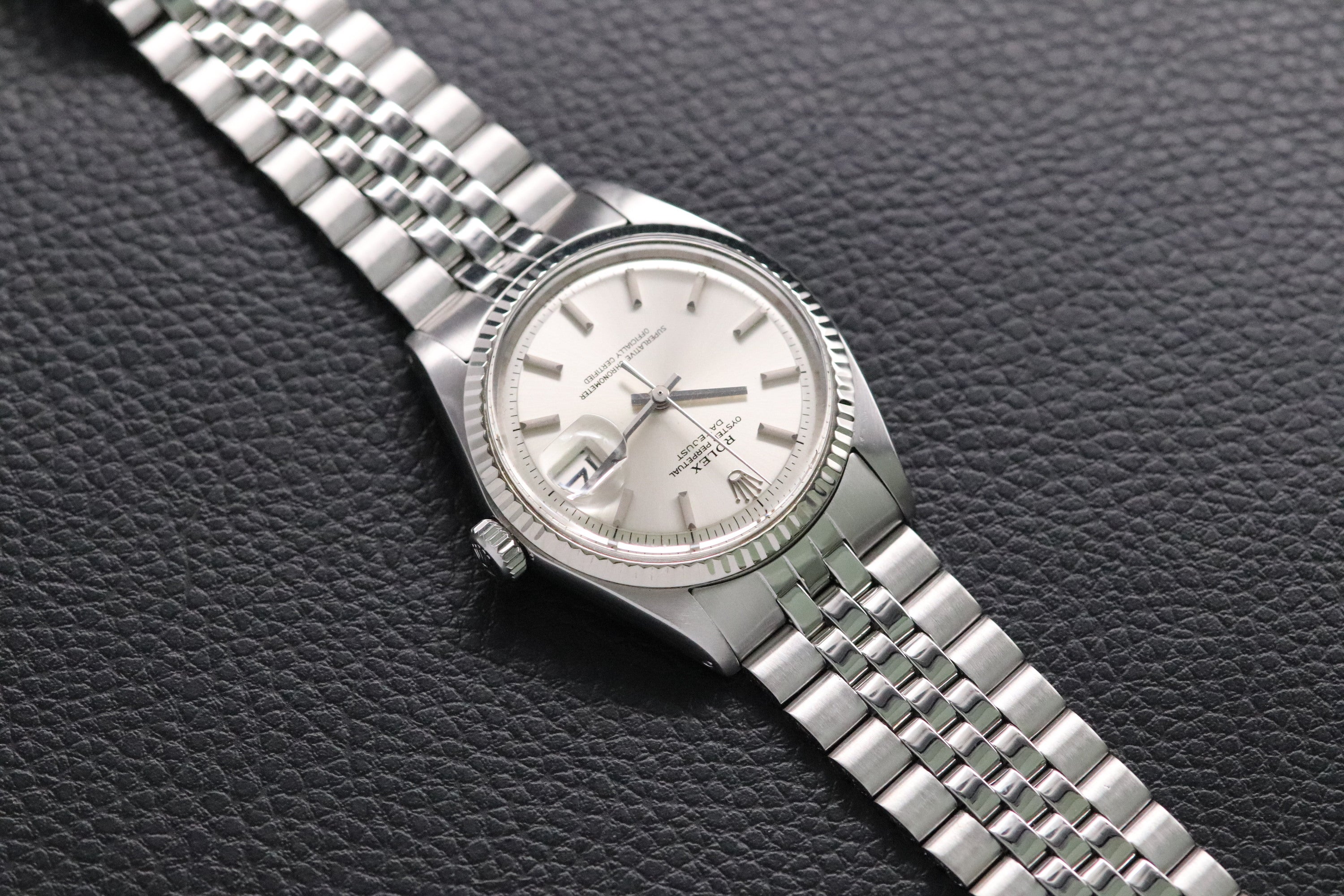Rolex Datejust 1601 Silver Dial 1969