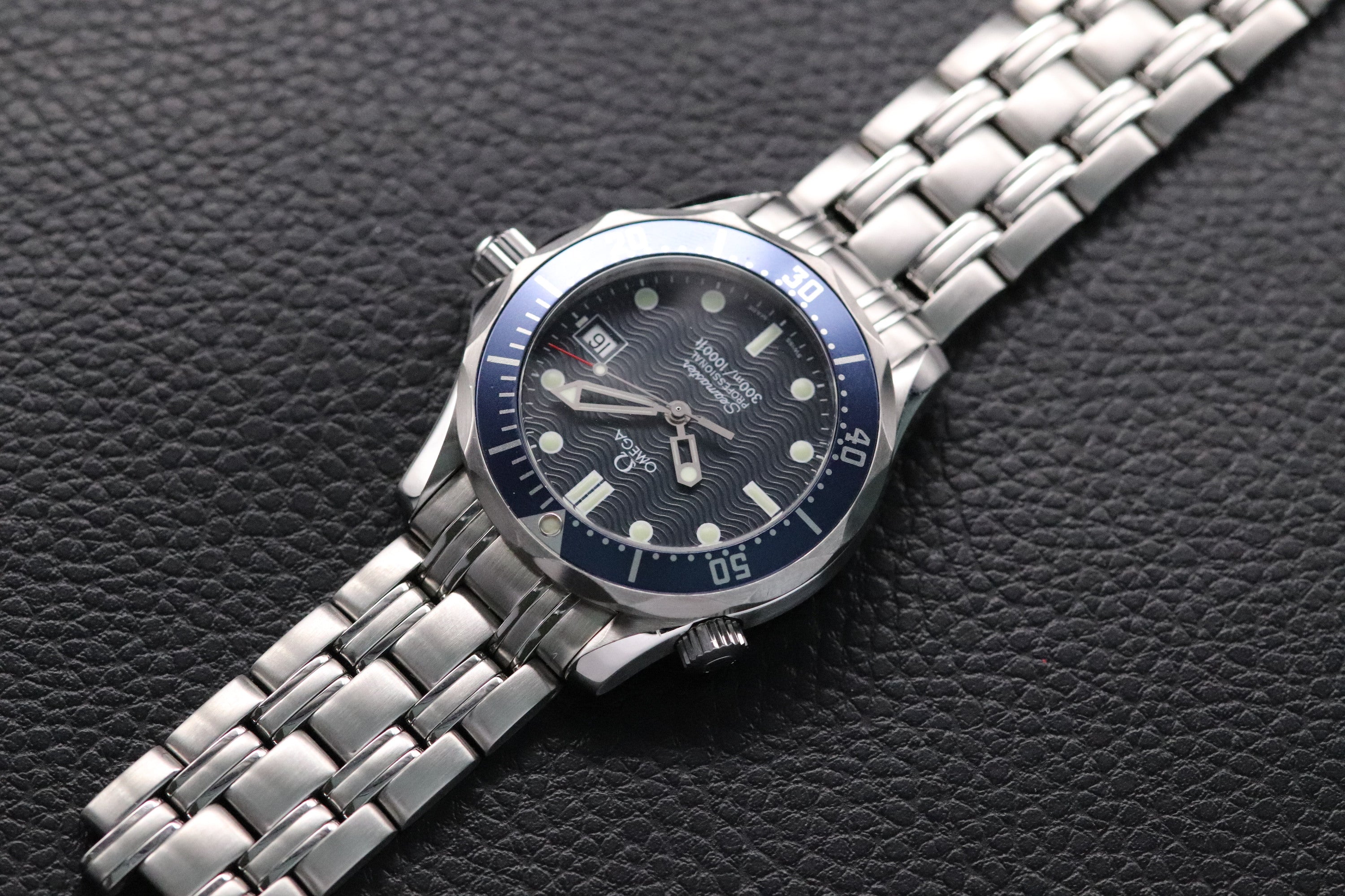 Omega Seamaster 300 2561.80 Blue Dial 2000 Paper