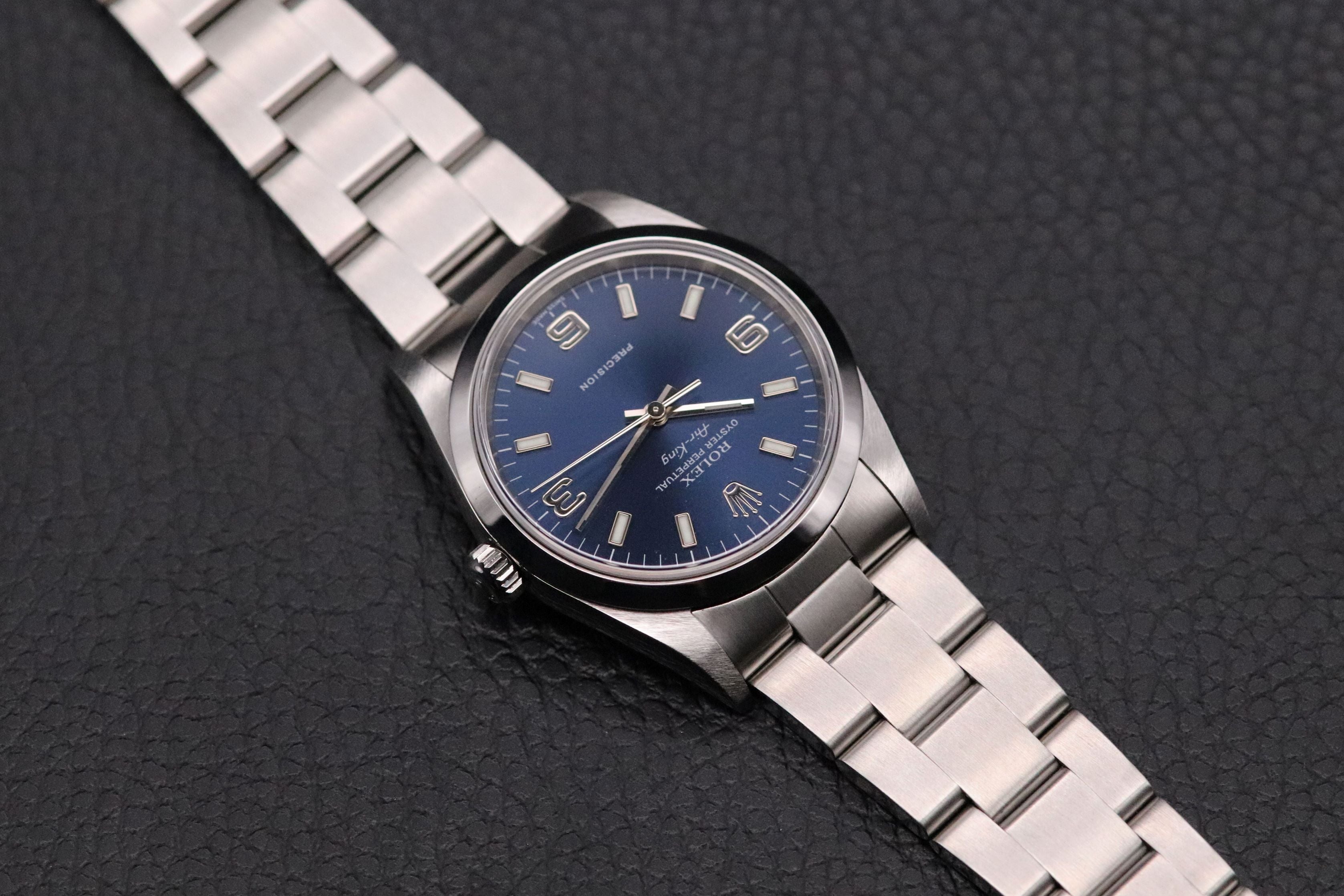Rolex Air-King 14000 Blue NOS