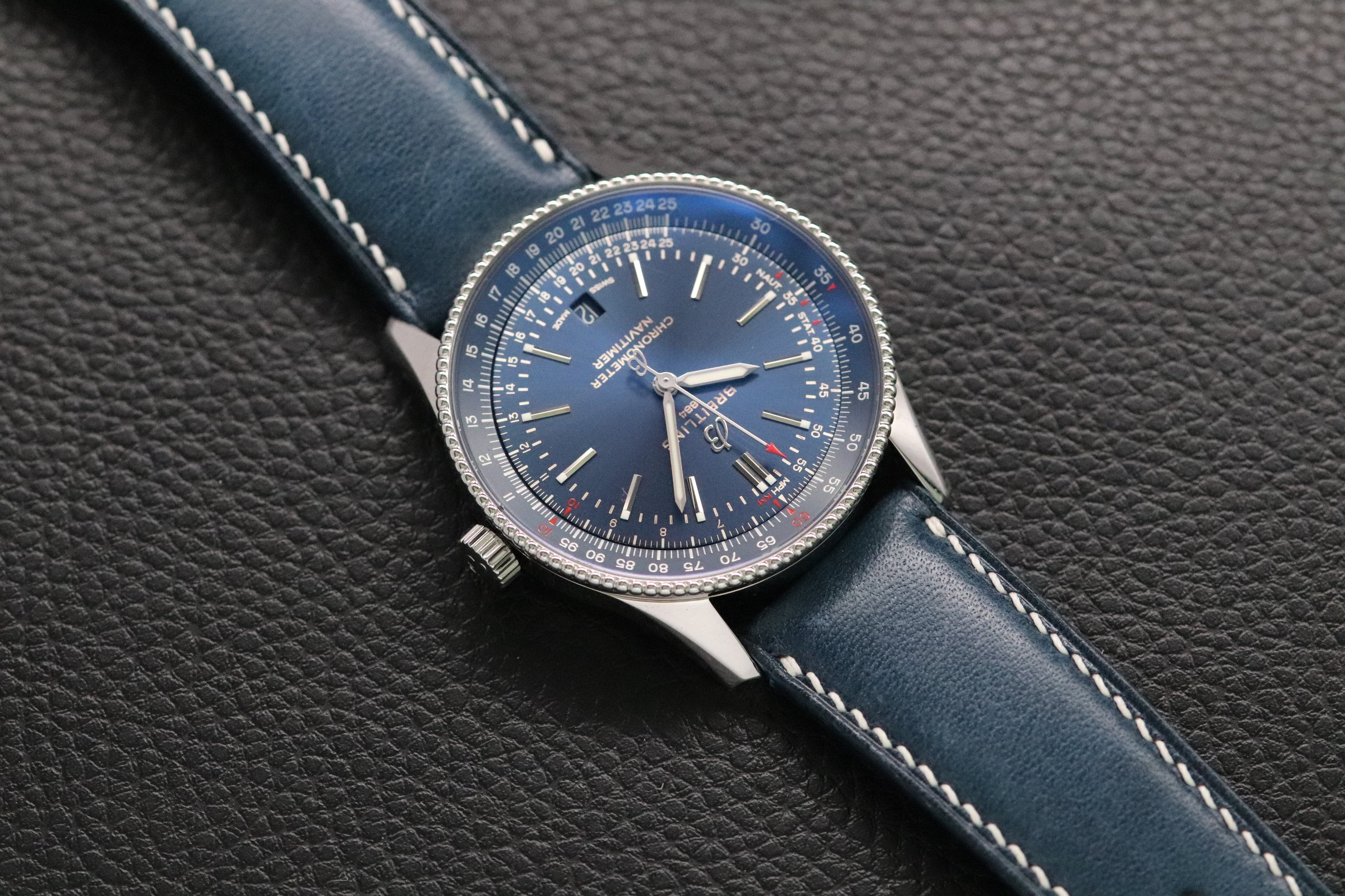 Breitling Navitimer 41 Blue A17326 Papers 2021