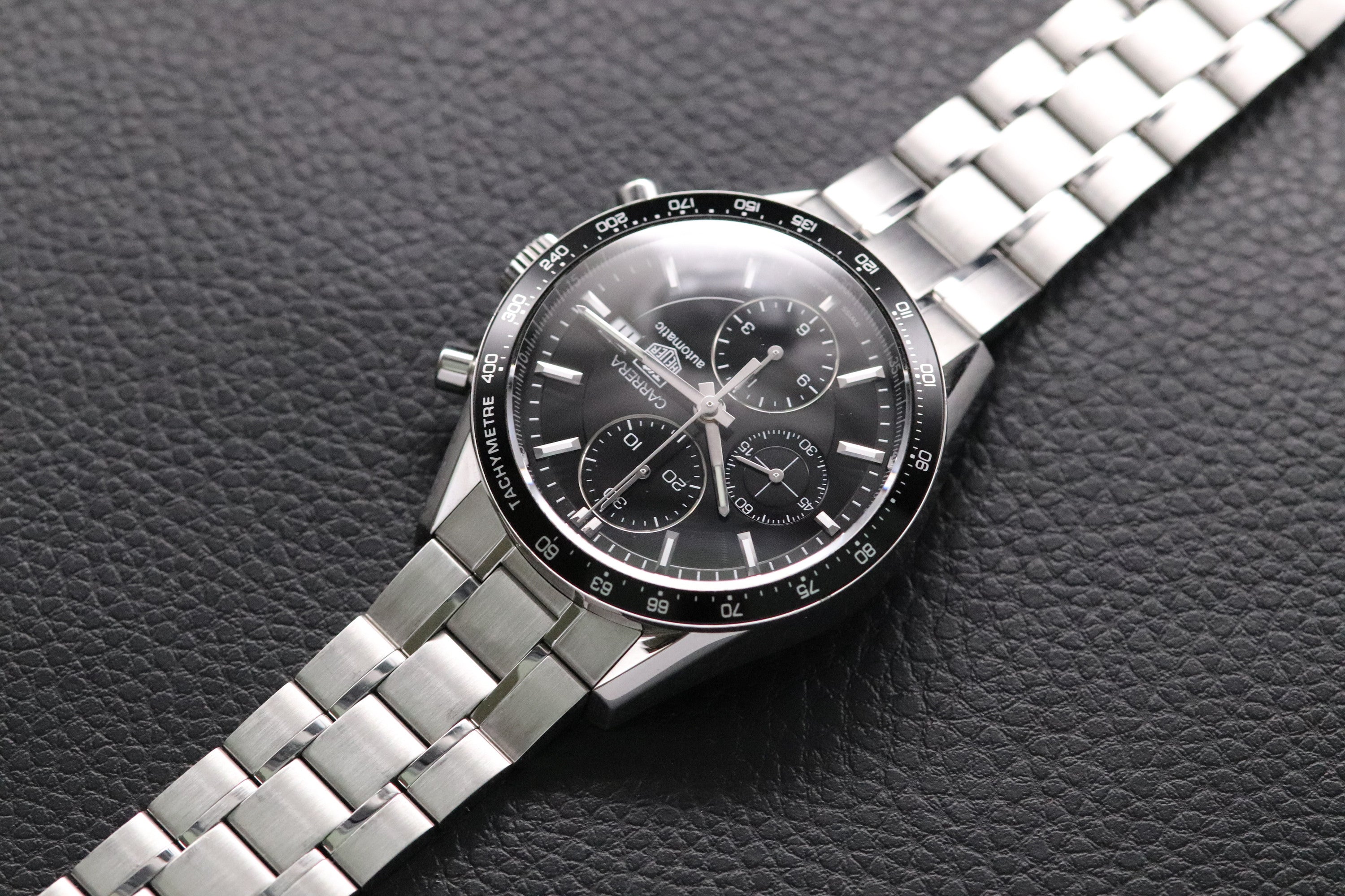 Tag Heuer Carrera Calibre 16 CV201E Black Dial 2012