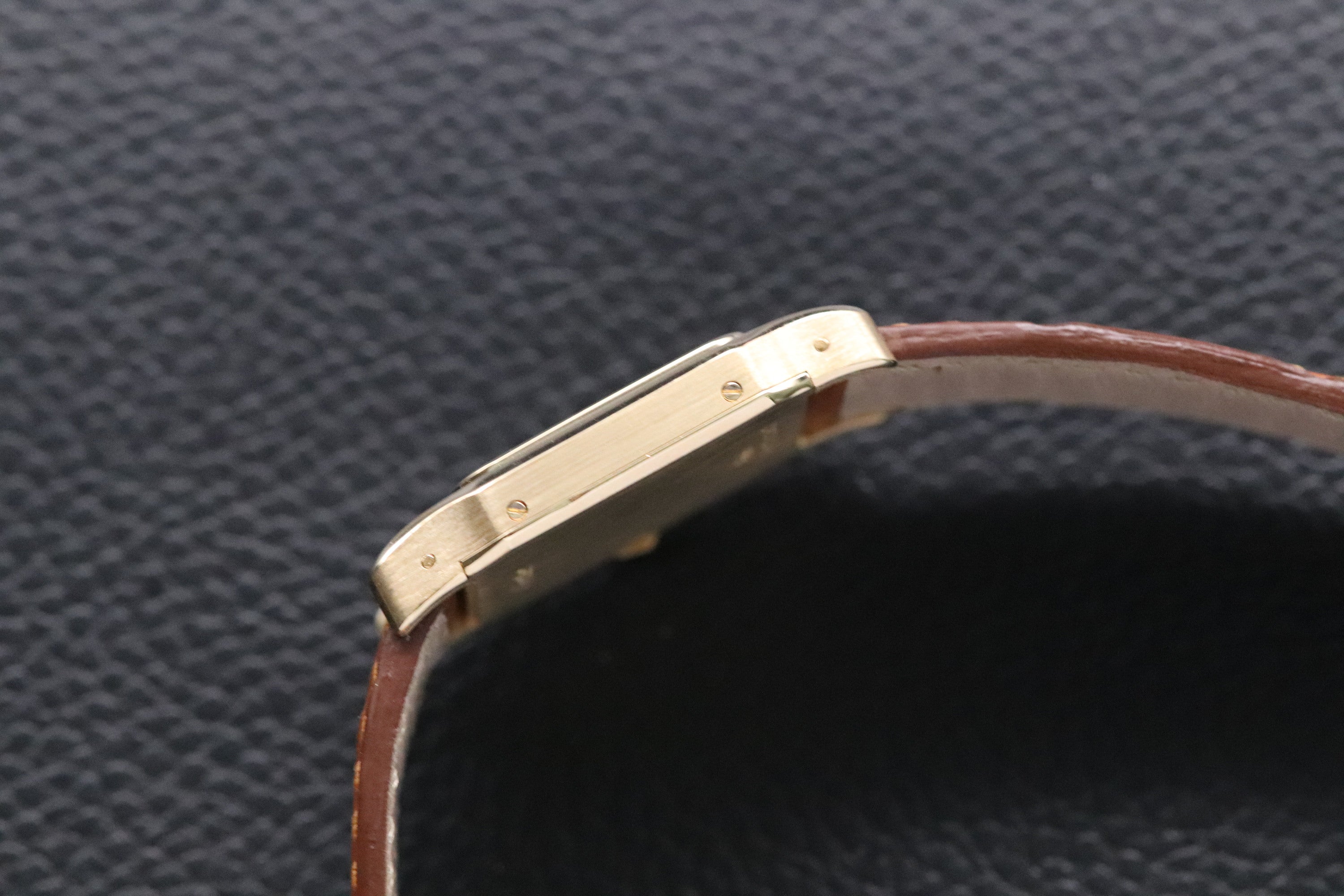 Cartier Santos Dumont 78097 Paris Dial Fullset 1978 Box+Papers