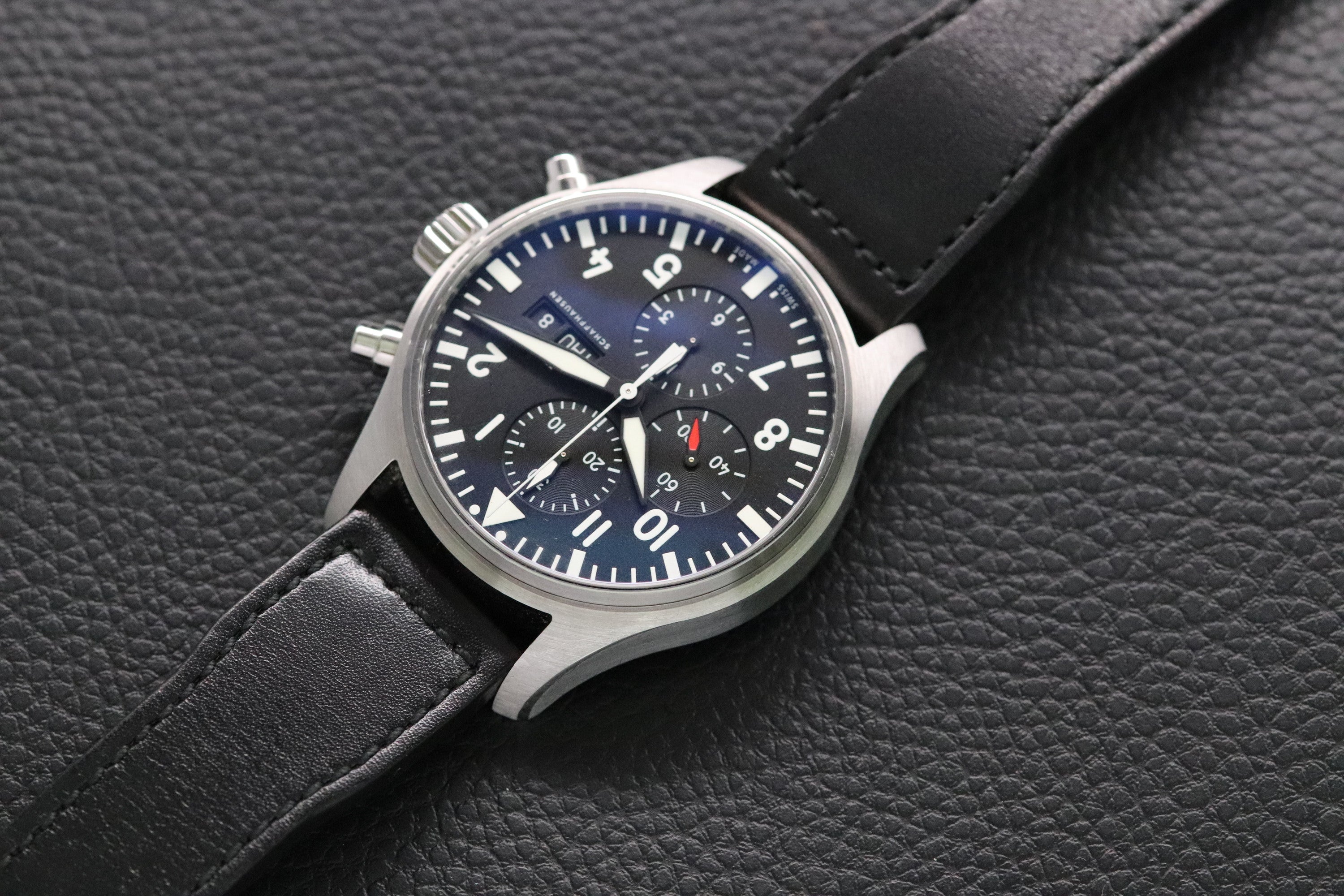 IWC Fliegeruhr Chronograph IW377709 Papers 2018