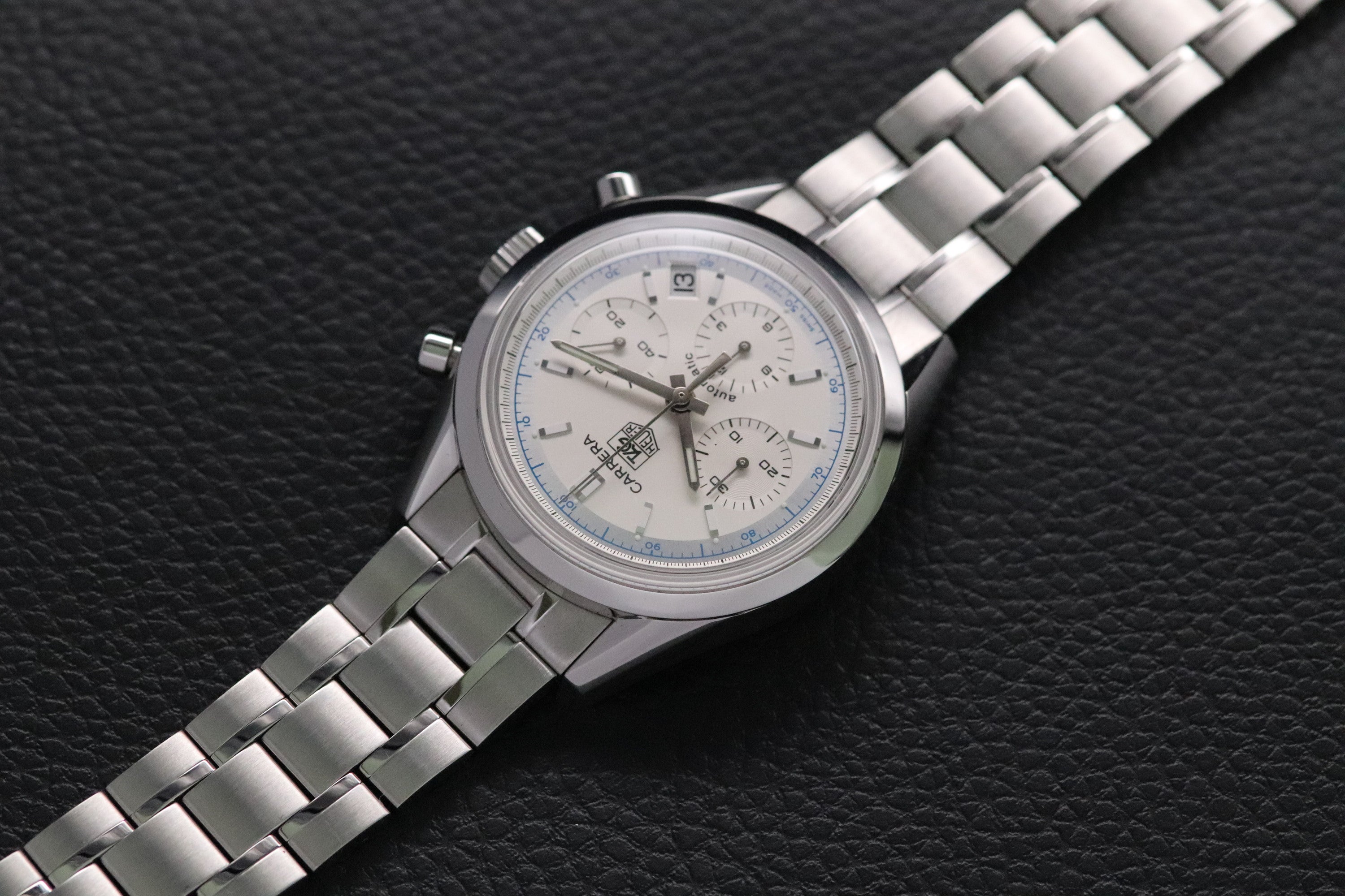 Tag Heuer Carrera Calibre 17 CV2110 Silver Dial 2003