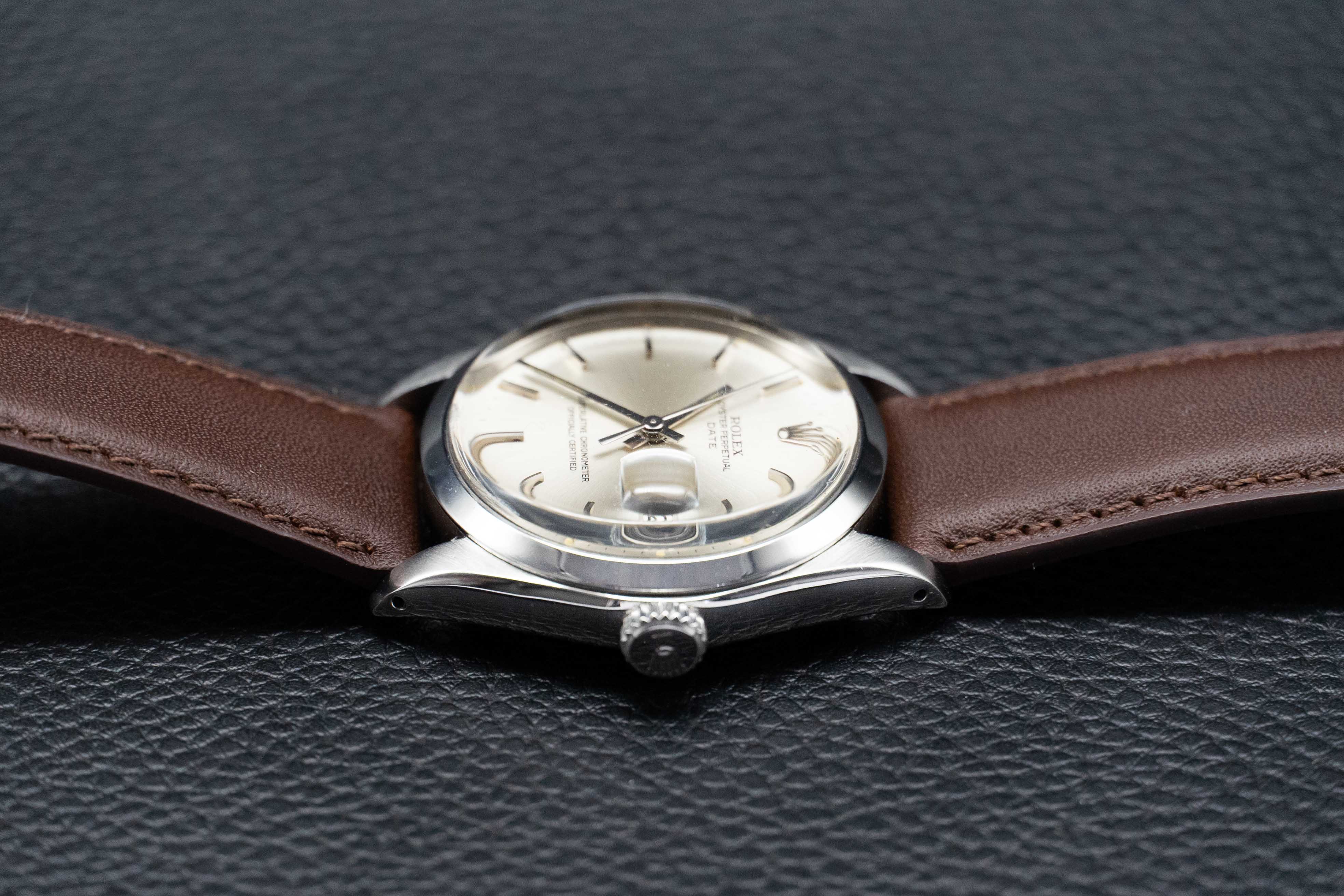 Rolex Date 1500 Silver Dial 1969