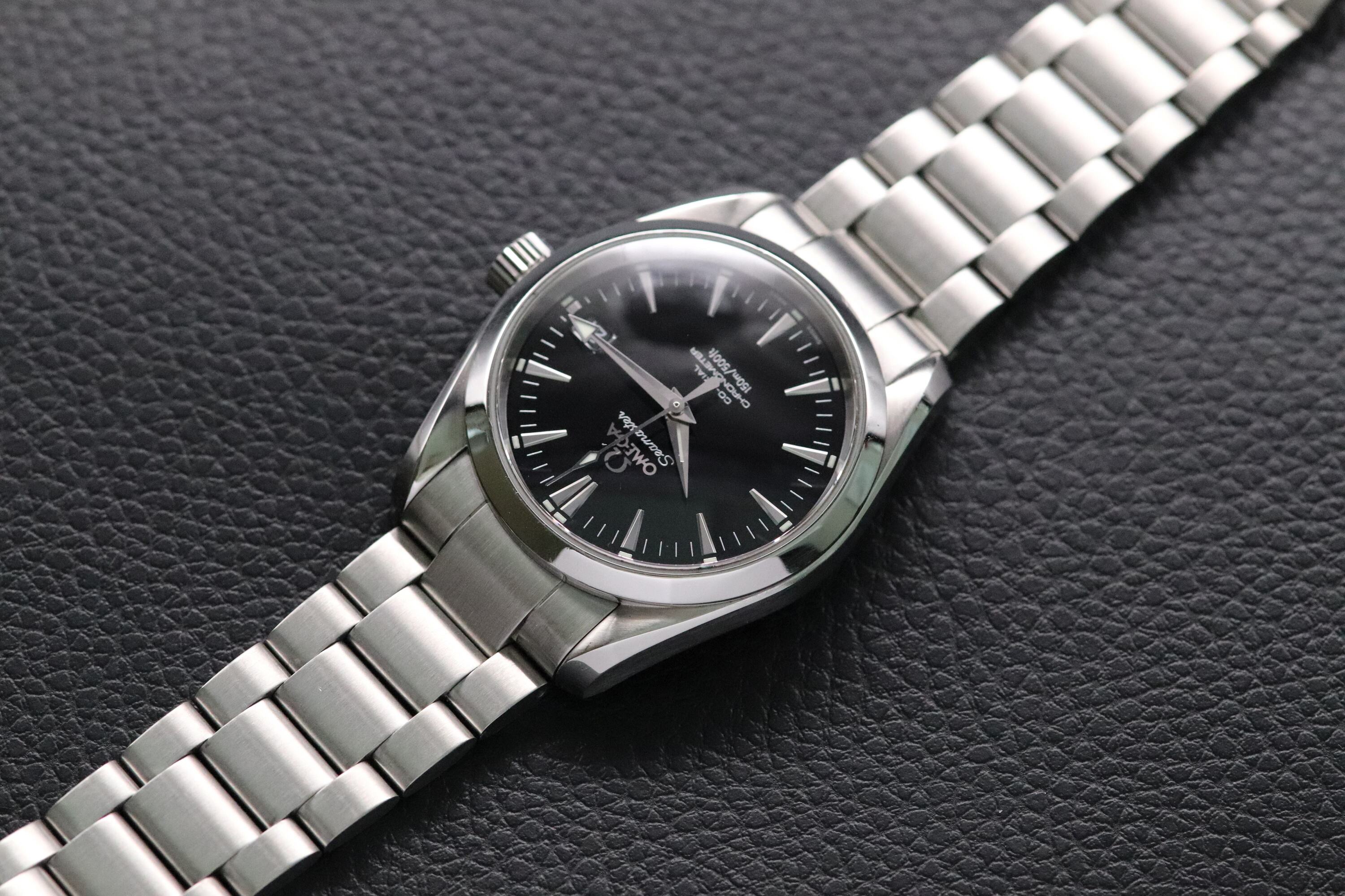 Omega Seamaster Aqua Terra 2504.50 Black Dial 2006