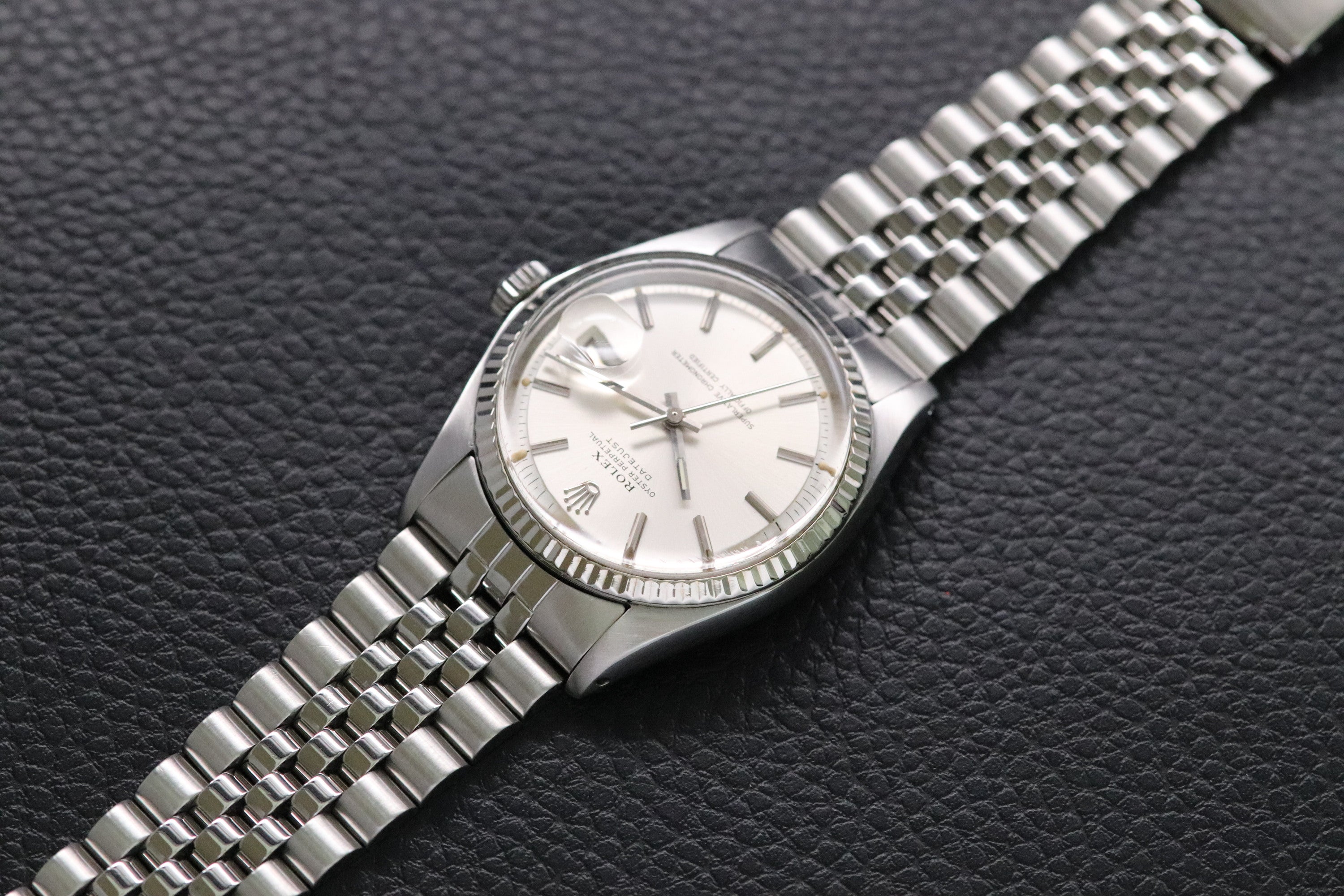 Rolex Datejust 1601 Silver Dial 1977