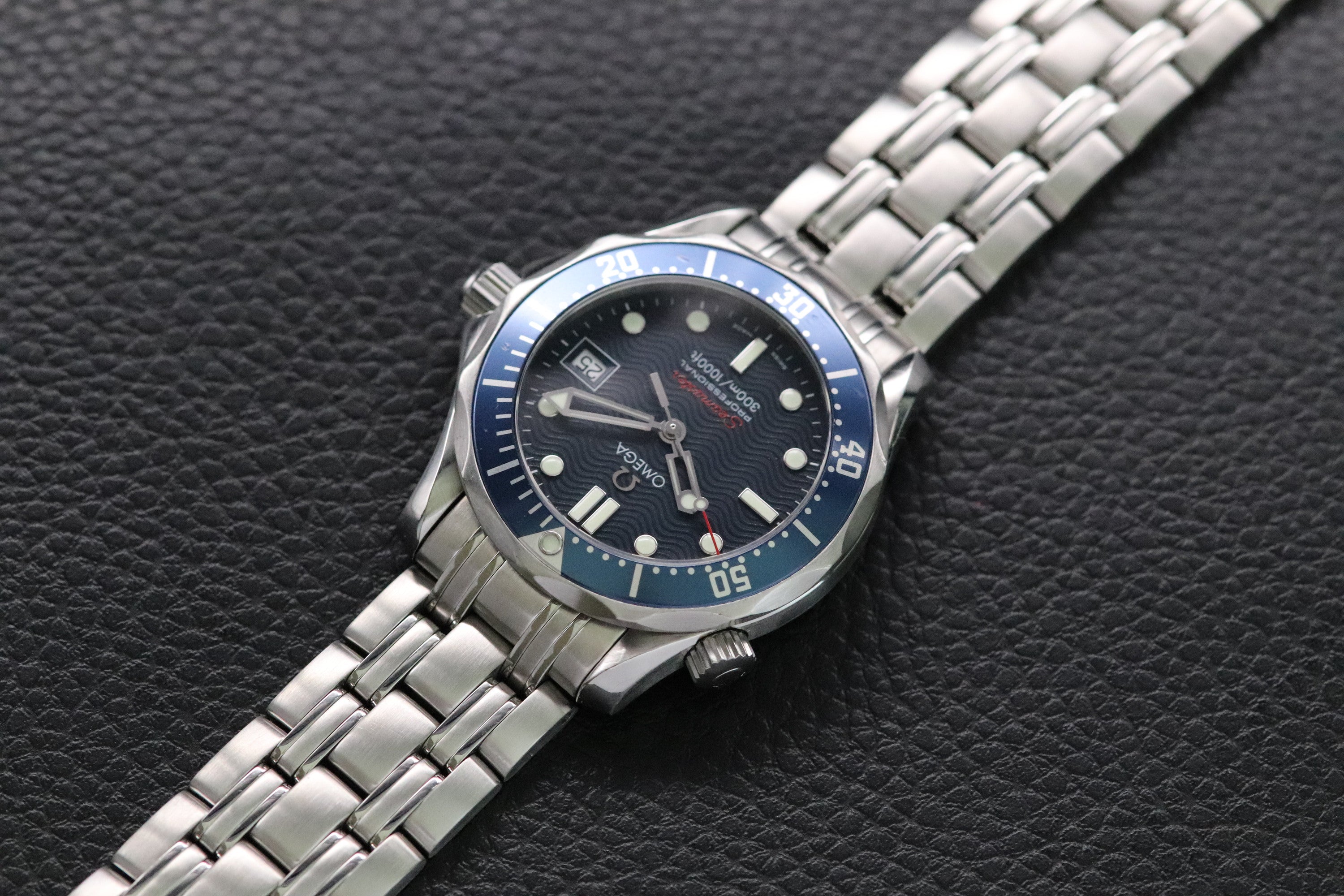 Omega Seamaster Diver 2223.80 Blue Dial 2012
