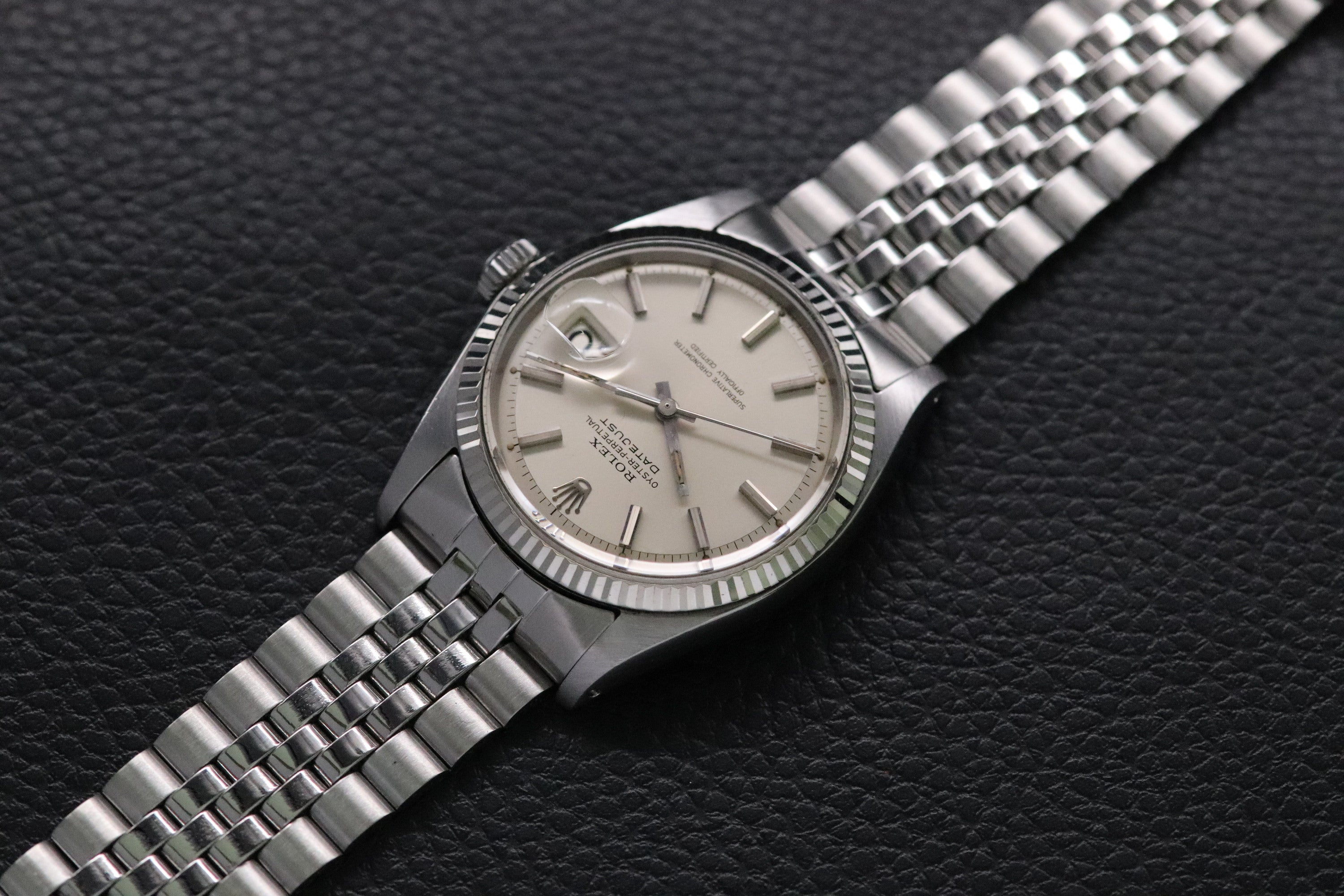 Rolex Datejust 1601 Silver Dial 1968