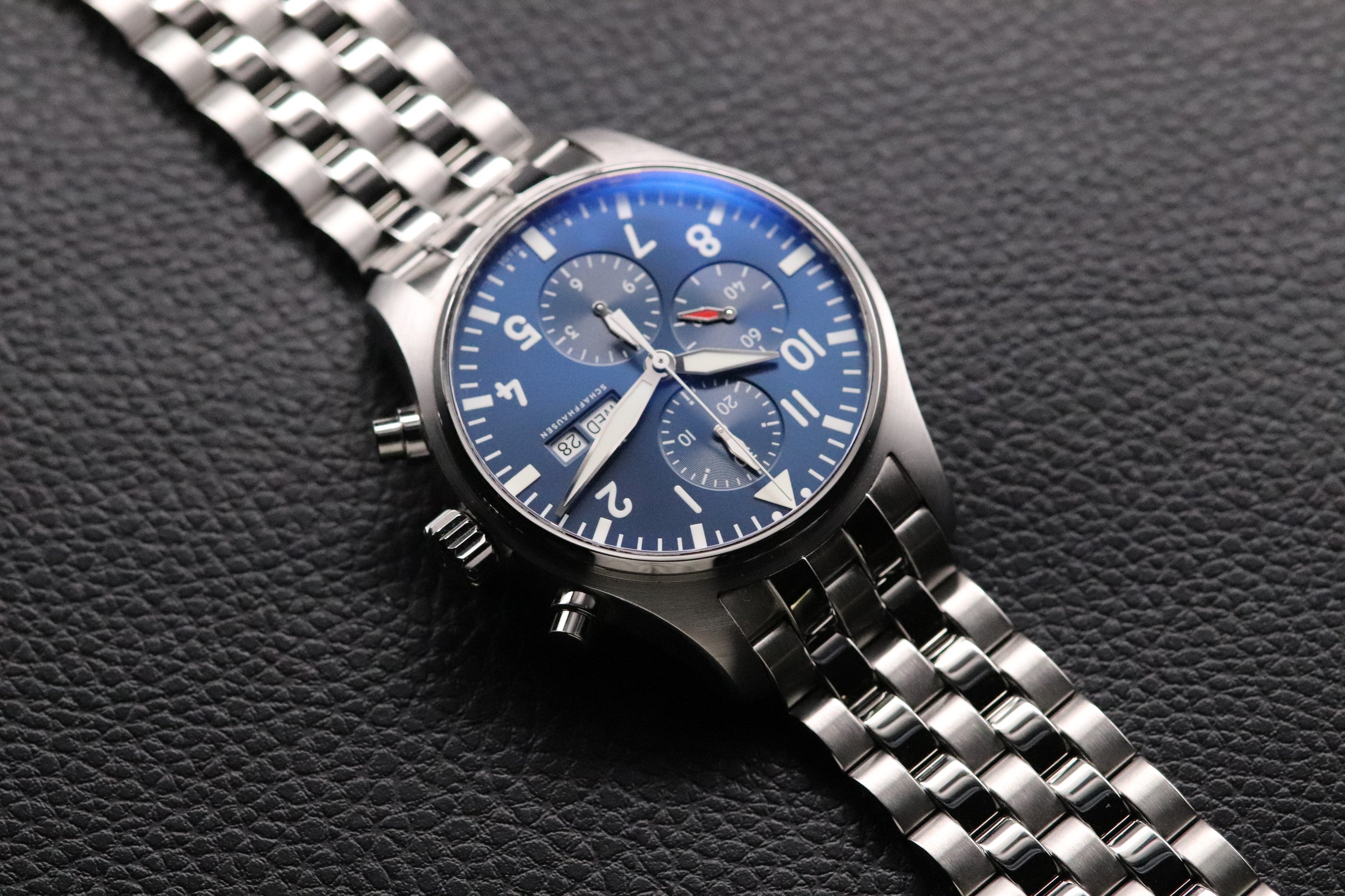 IWC Fliegeruhr Chronograph IW377717 Fullset 2020 Box+Papers