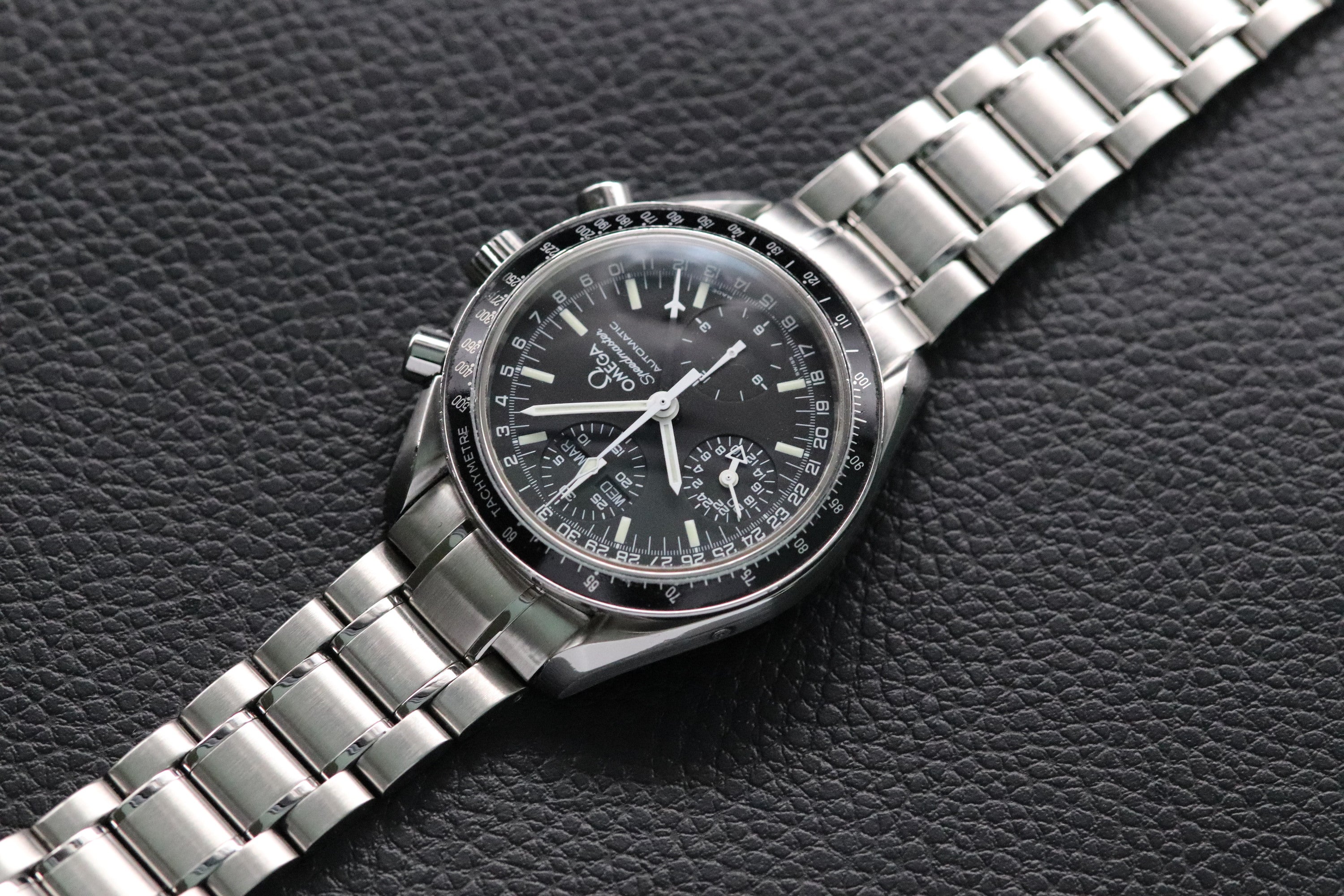 Omega Speedmaster Day Date 3520.50 Black Dial 1995