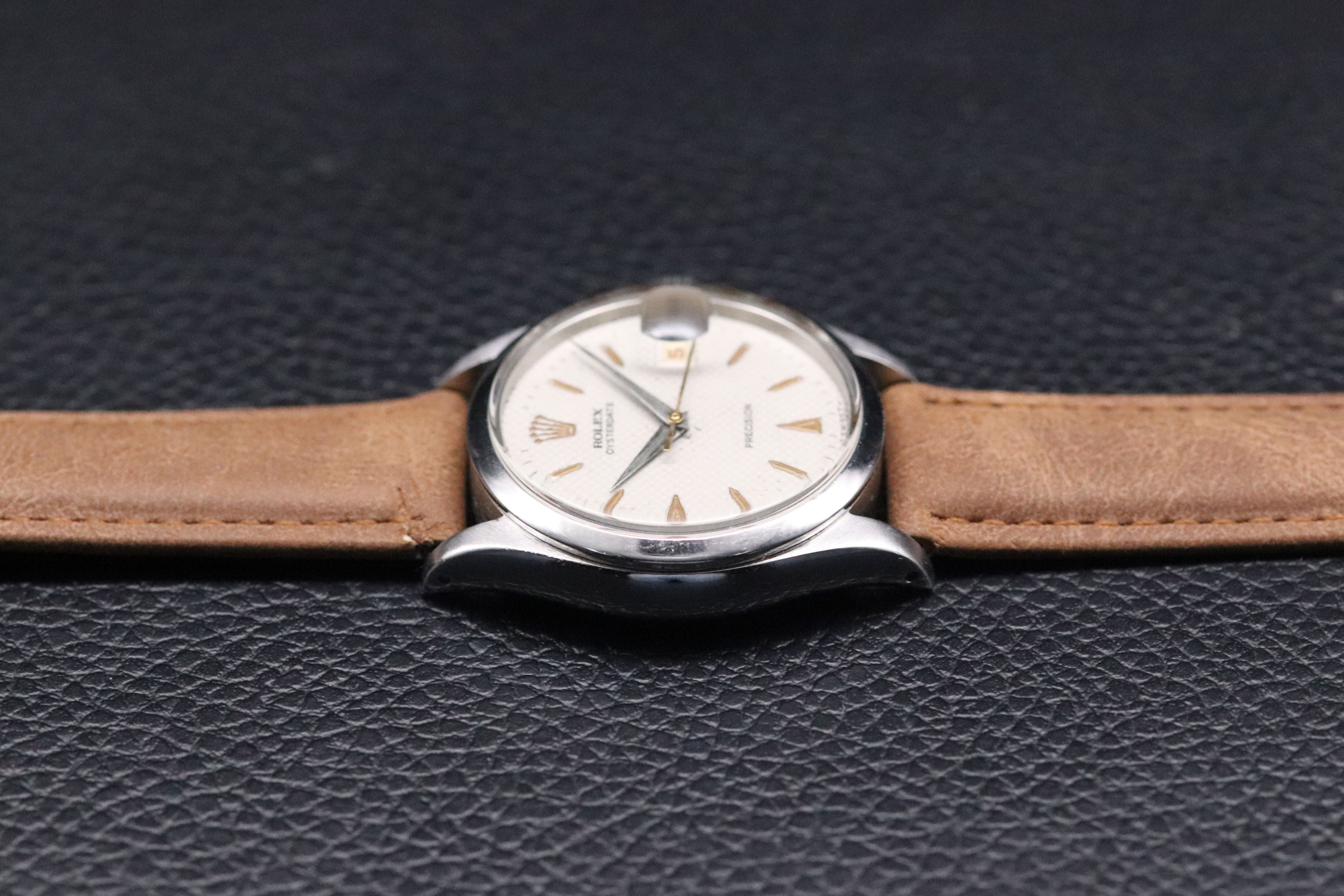 Rolex Oysterdate 6294 Waffle Dial
