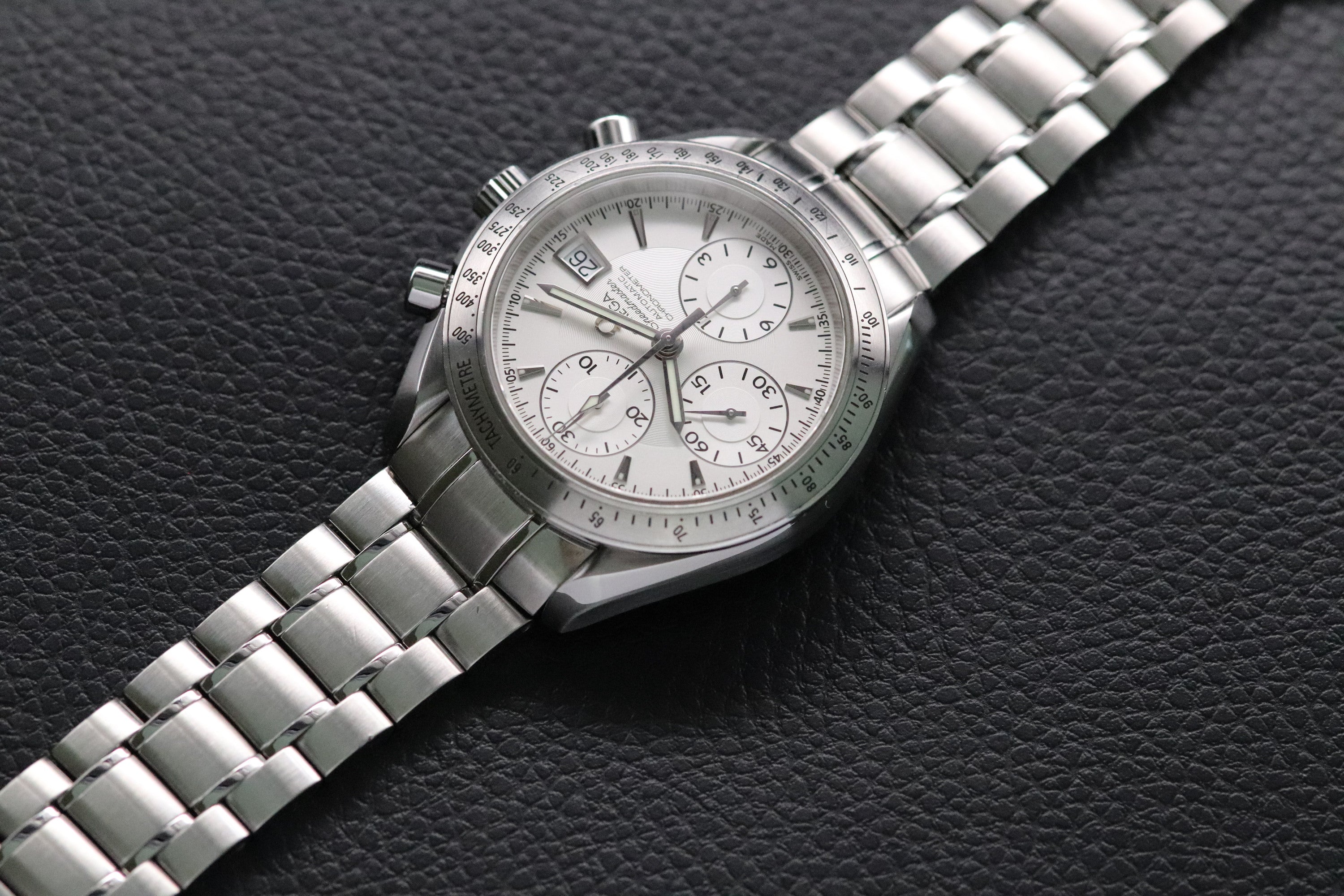 Omega Speedmaster Date 3211.30 Silver Dial 2007