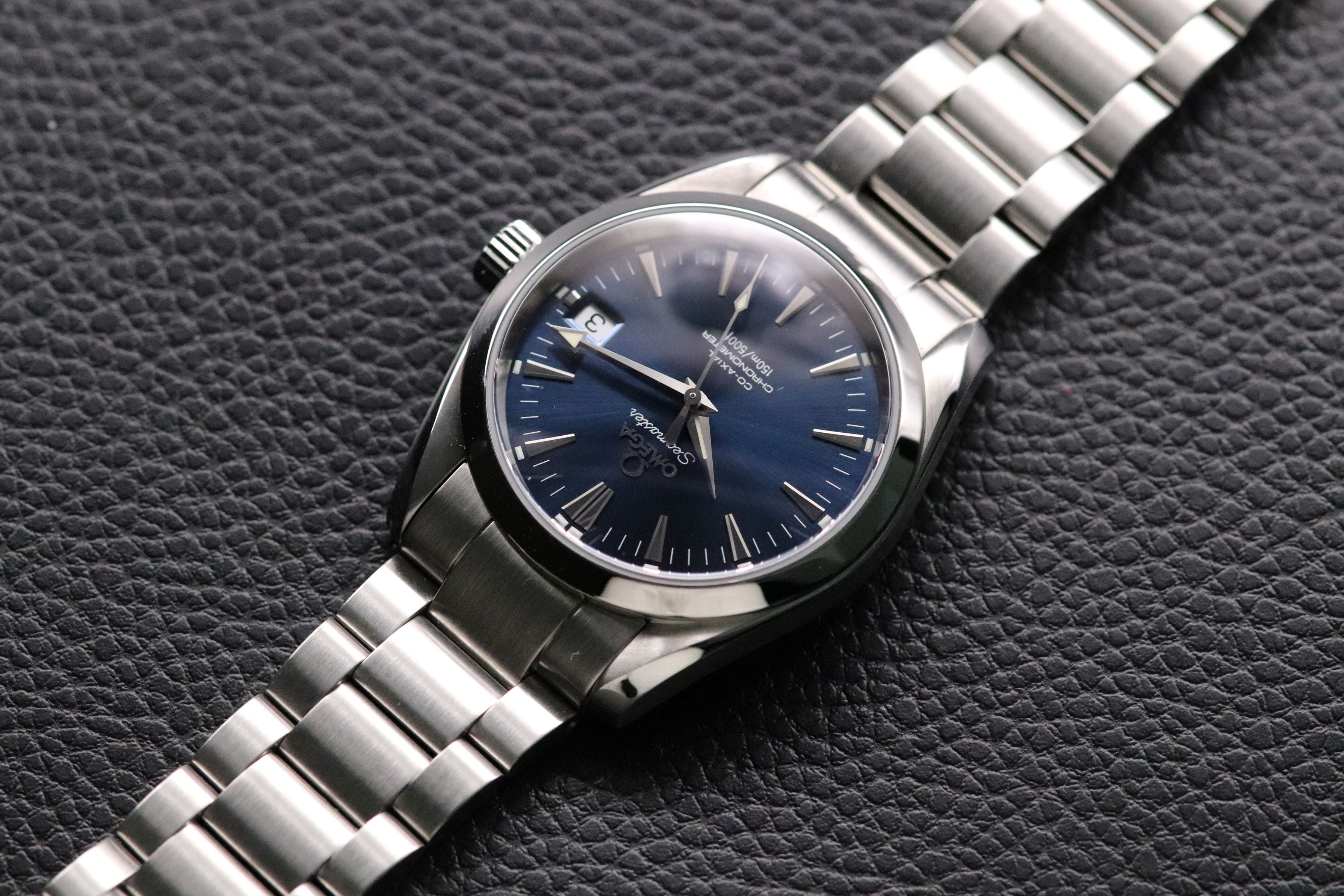 Omega Seamaster Aqua Terra 2504.80 Blue 2007