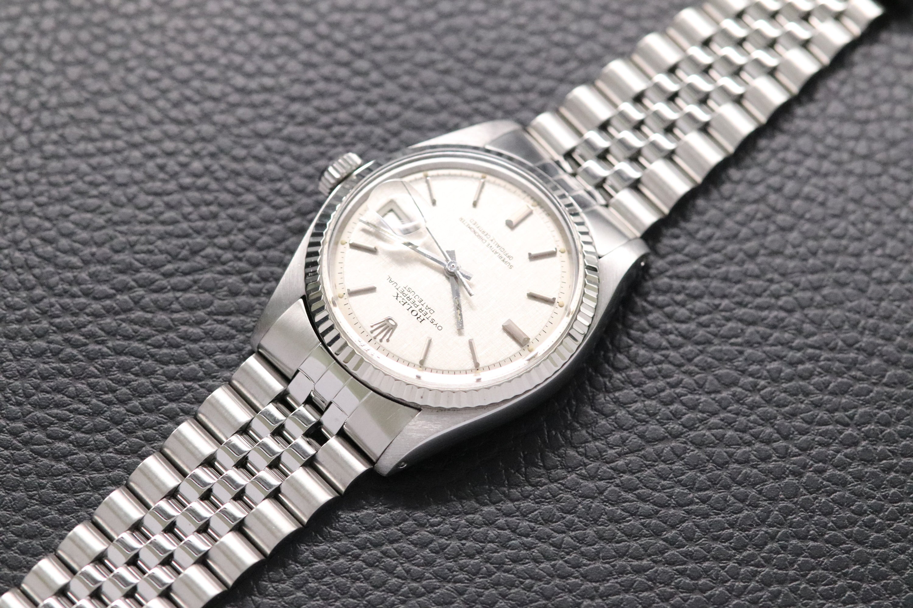 Rolex Datejust 1601 Linen Dial 1972