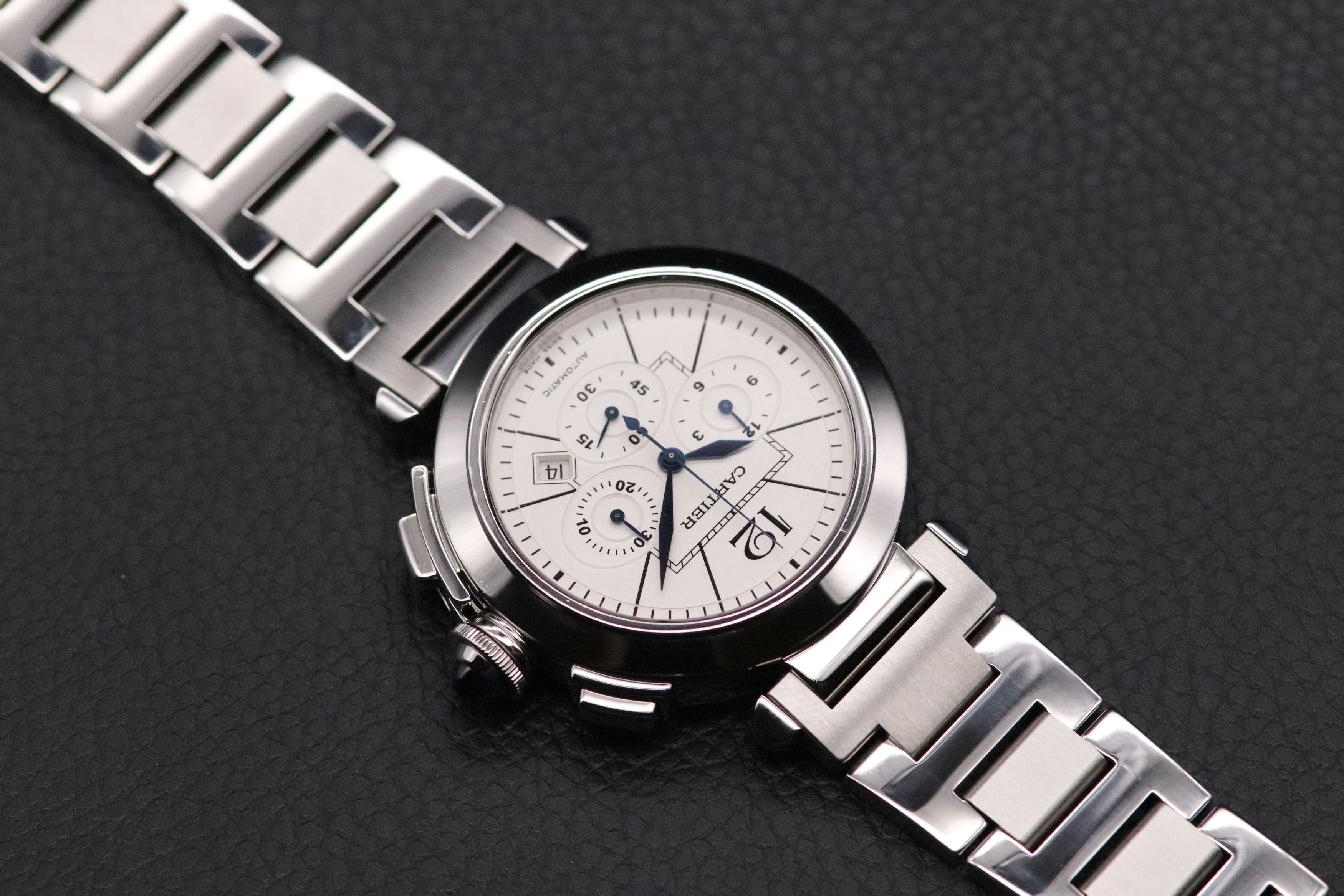 Cartier Pasha Chronograph W31085M7 Fullset 2008