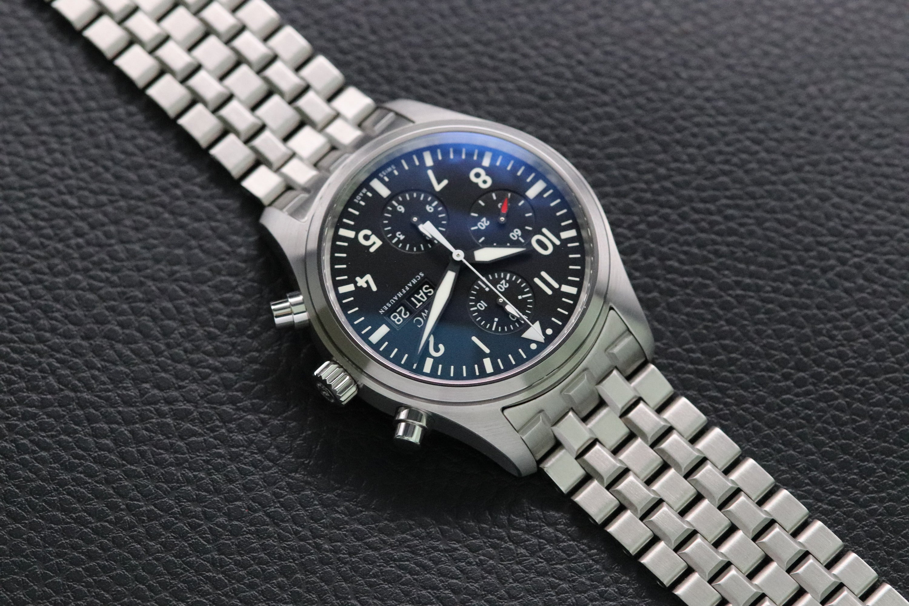 IWC Fliegeruhr Chronograph IW371701 Papers 2011