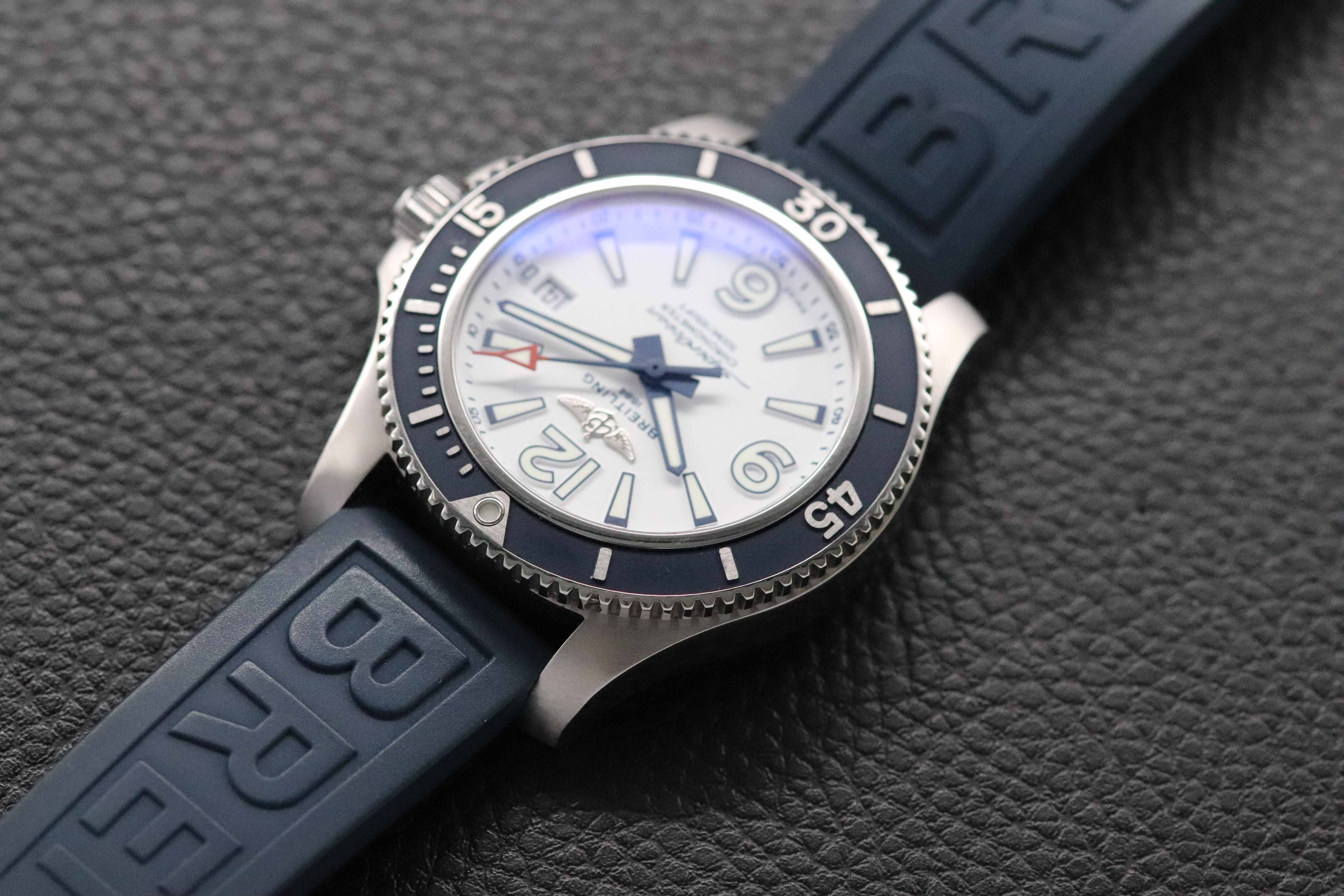 Breitling Superocean 42 A17366 Blau Papers 2020