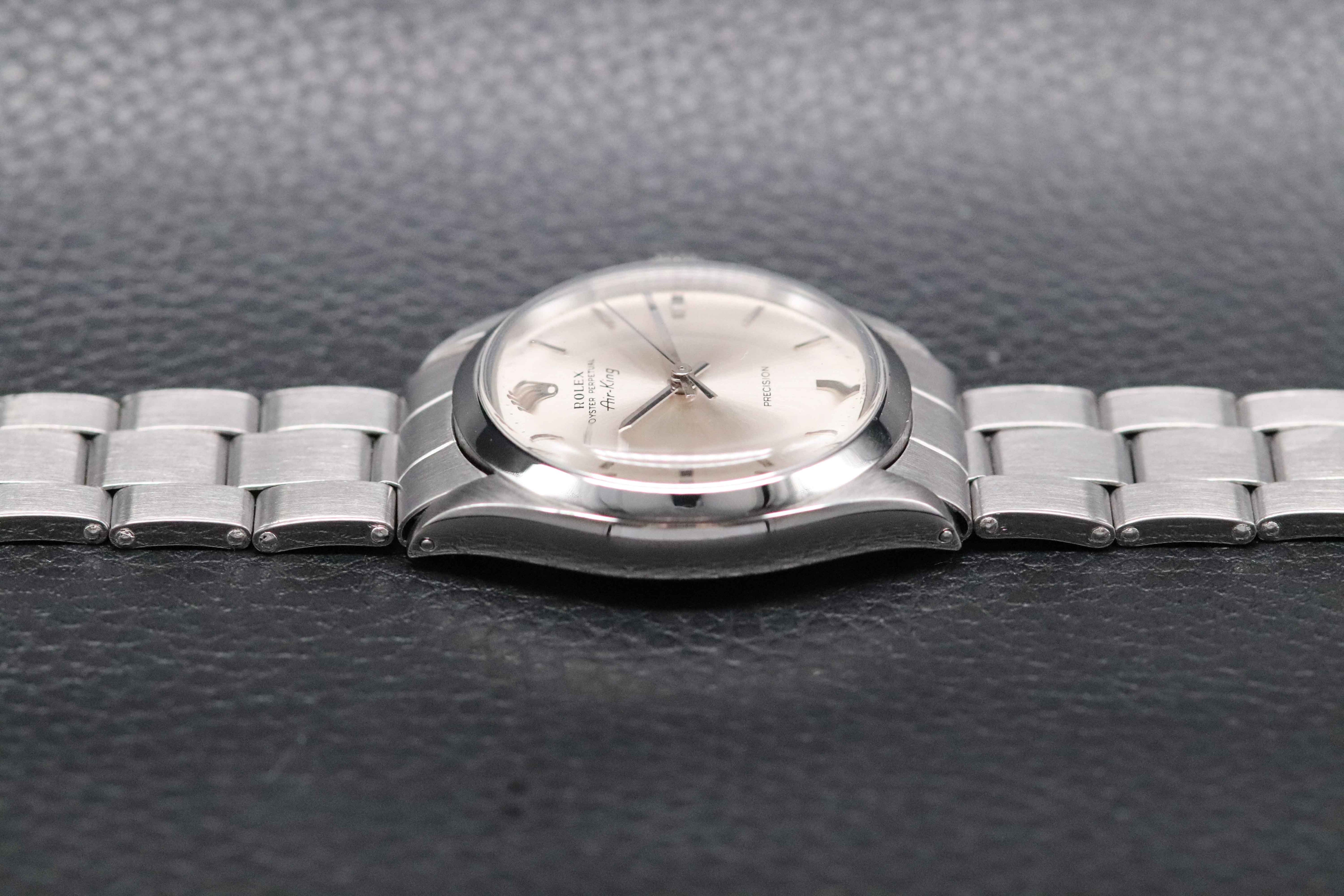 Rolex Air-King 5500 Silver Dial 1968