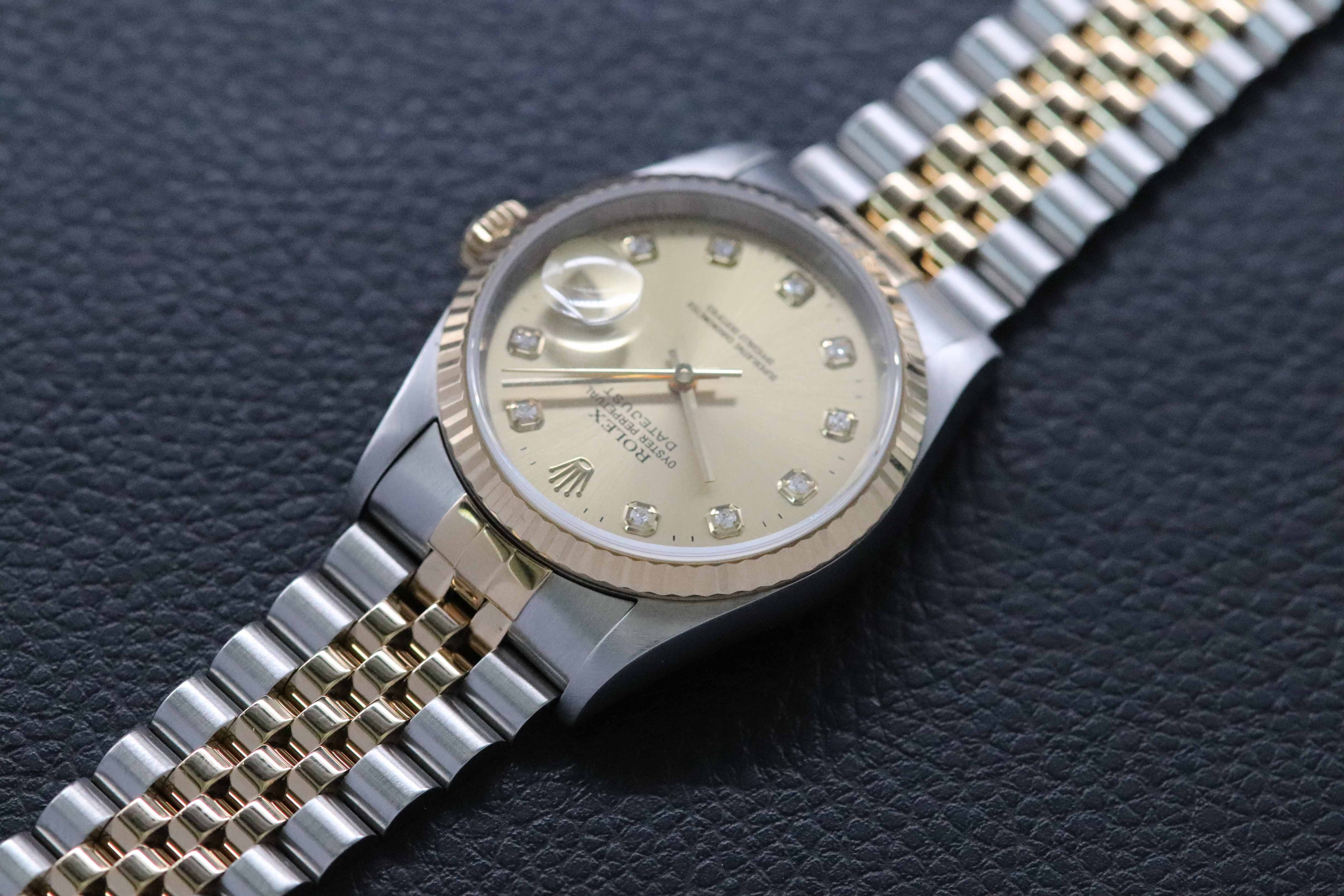 Rolex Datejust 36 16233G Fullset 1997 Box+Papers