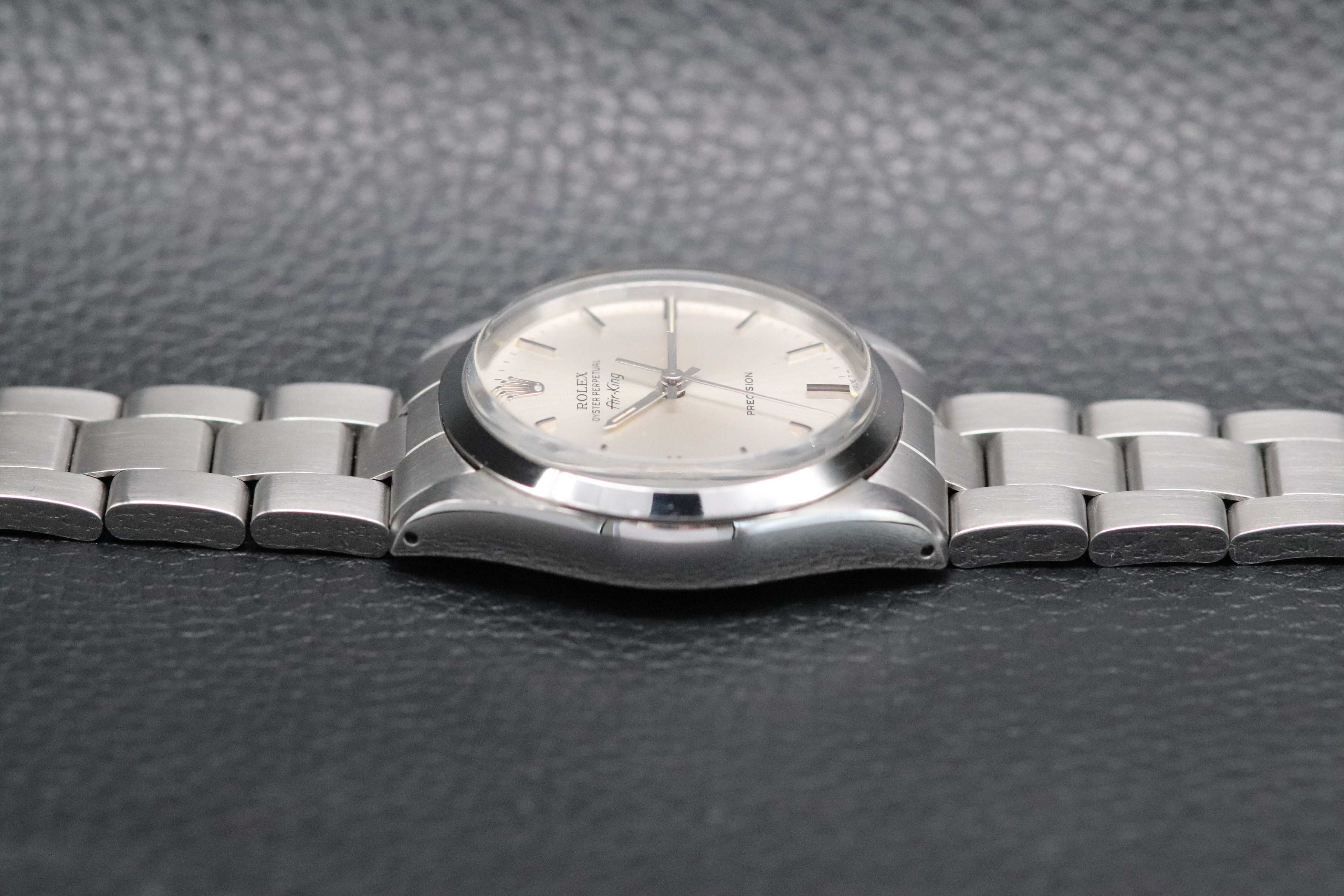 Rolex Air-King 5500 Silver Dial 1988