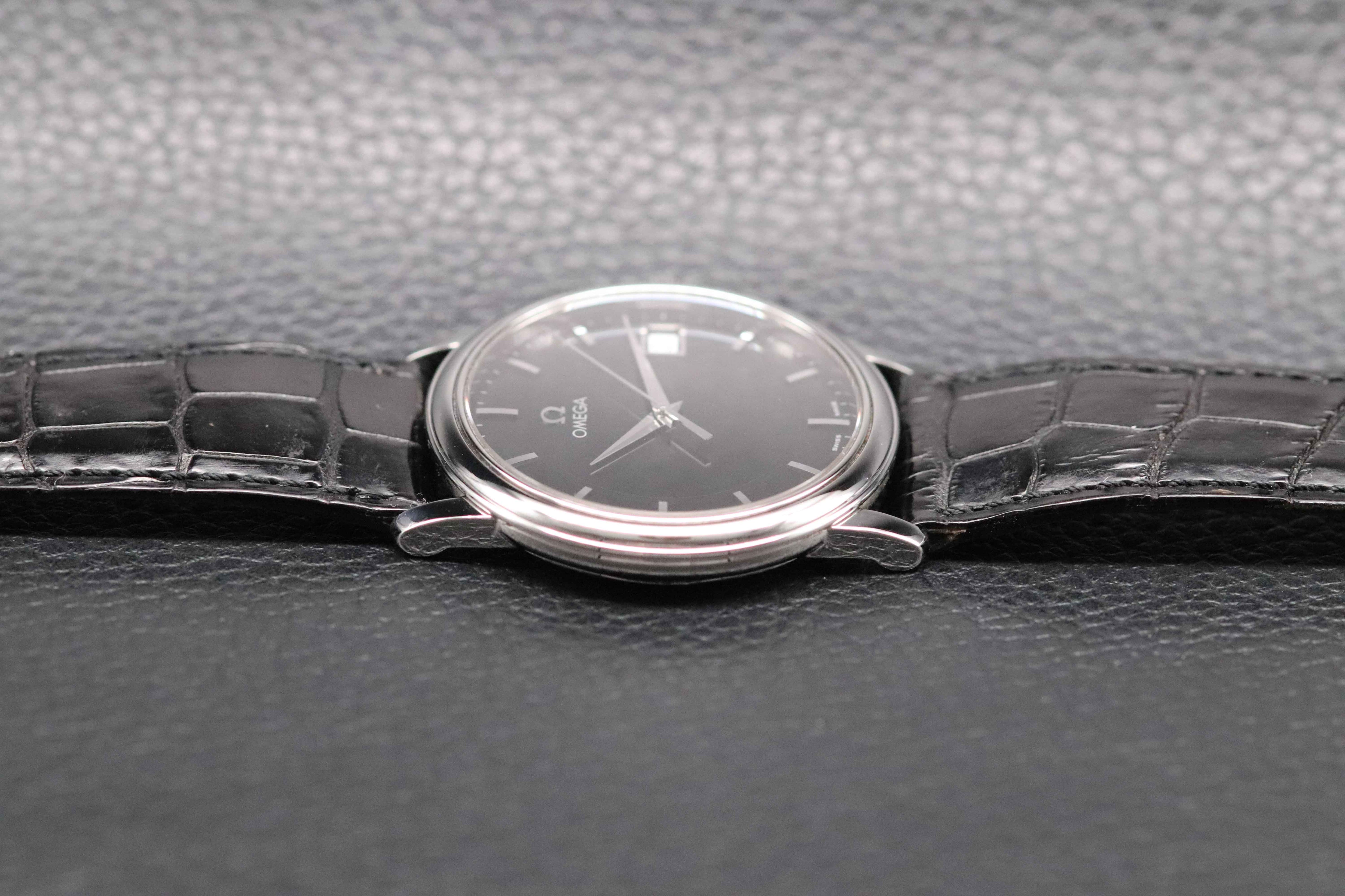 Omega De Ville 4580.51 Black Dial