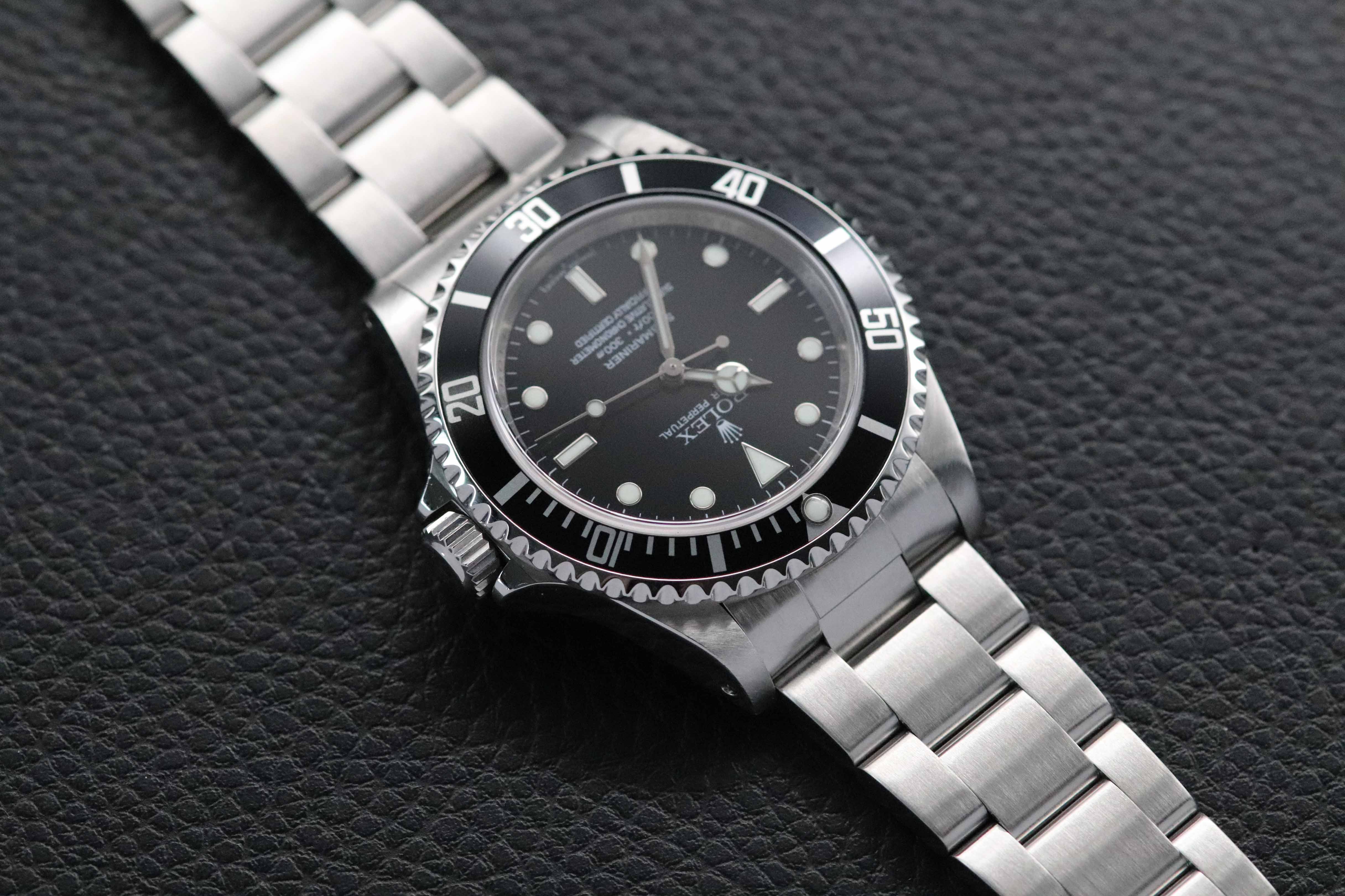 Rolex Submariner 14060M Rehaut Fullset 2012 Box+Papers