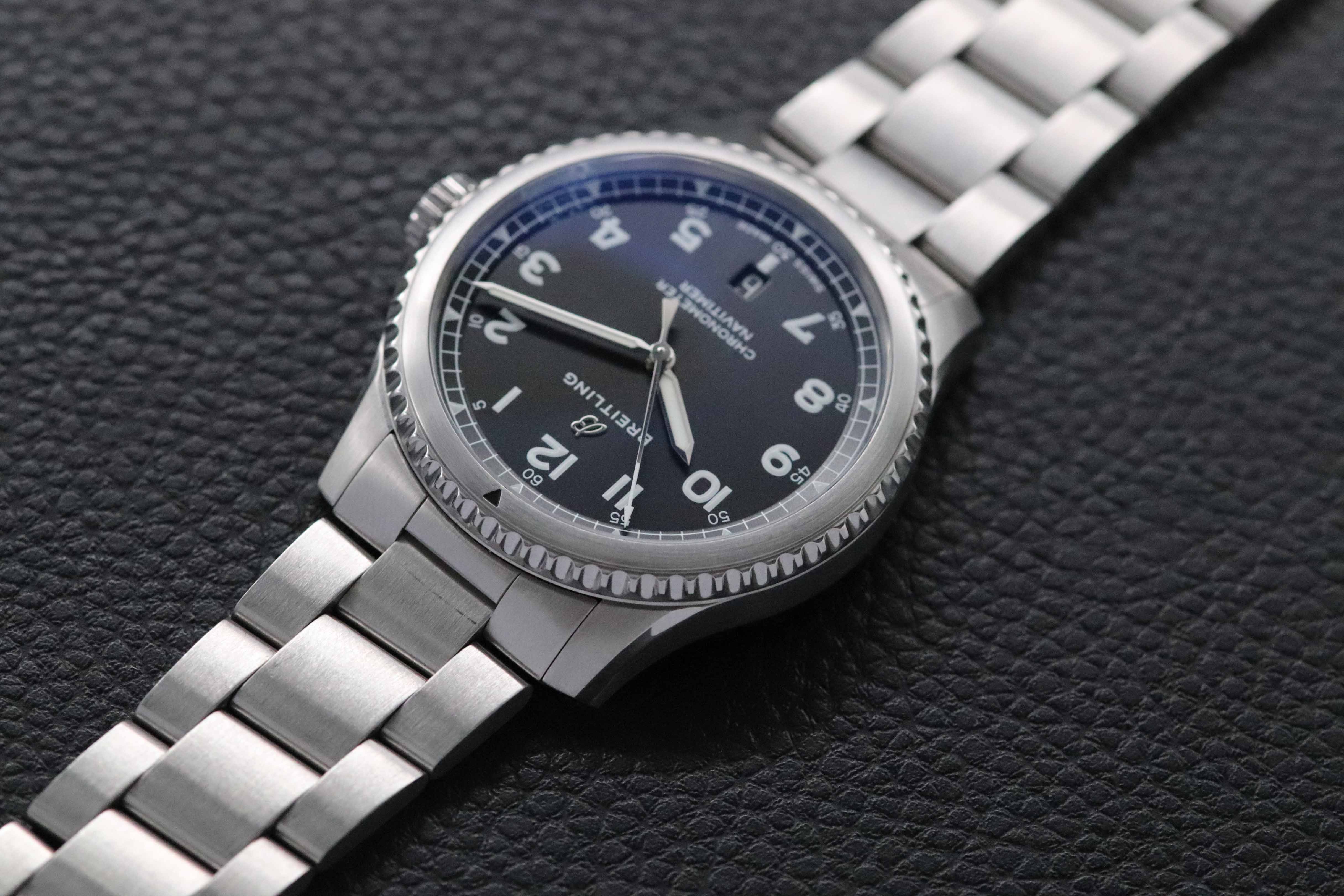 Breitling Aviator 8 Black A17314 Fullset 2019 Box+Papers