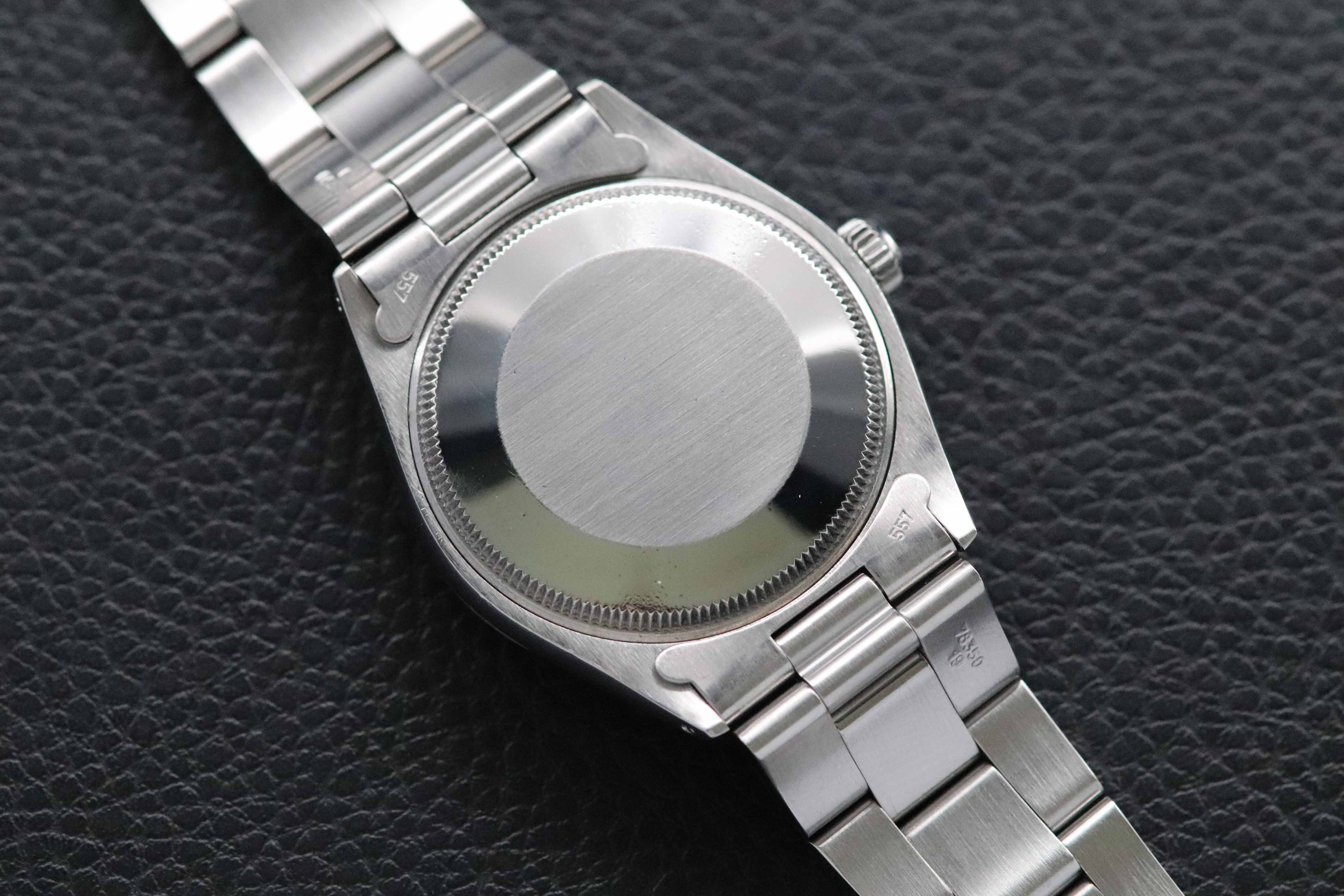 Rolex Oyster Perpetual 1002 Silver Dial 1986