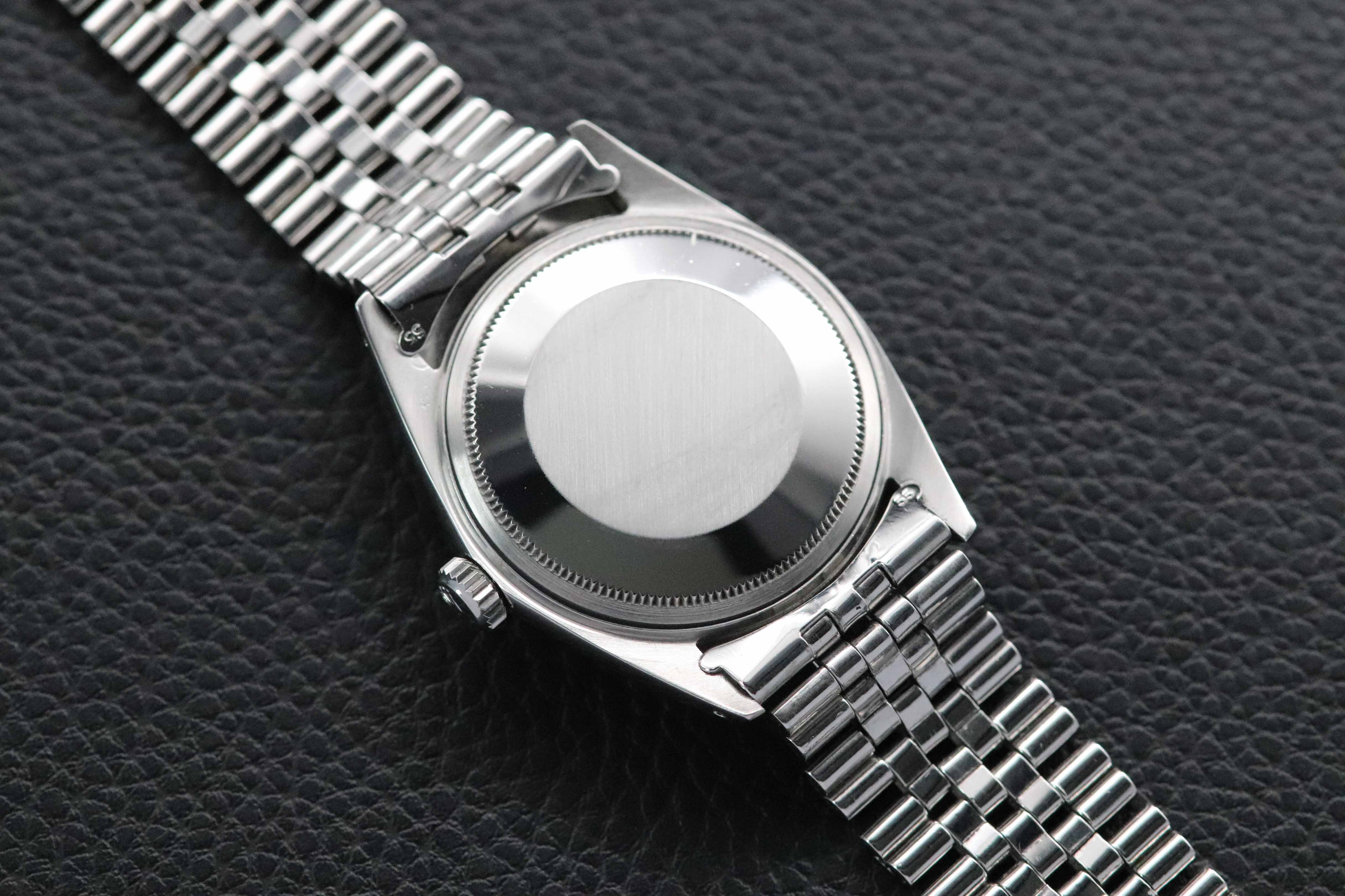 Rolex Datejust 1603 Black Dial Fullset 1968 Box+Papers