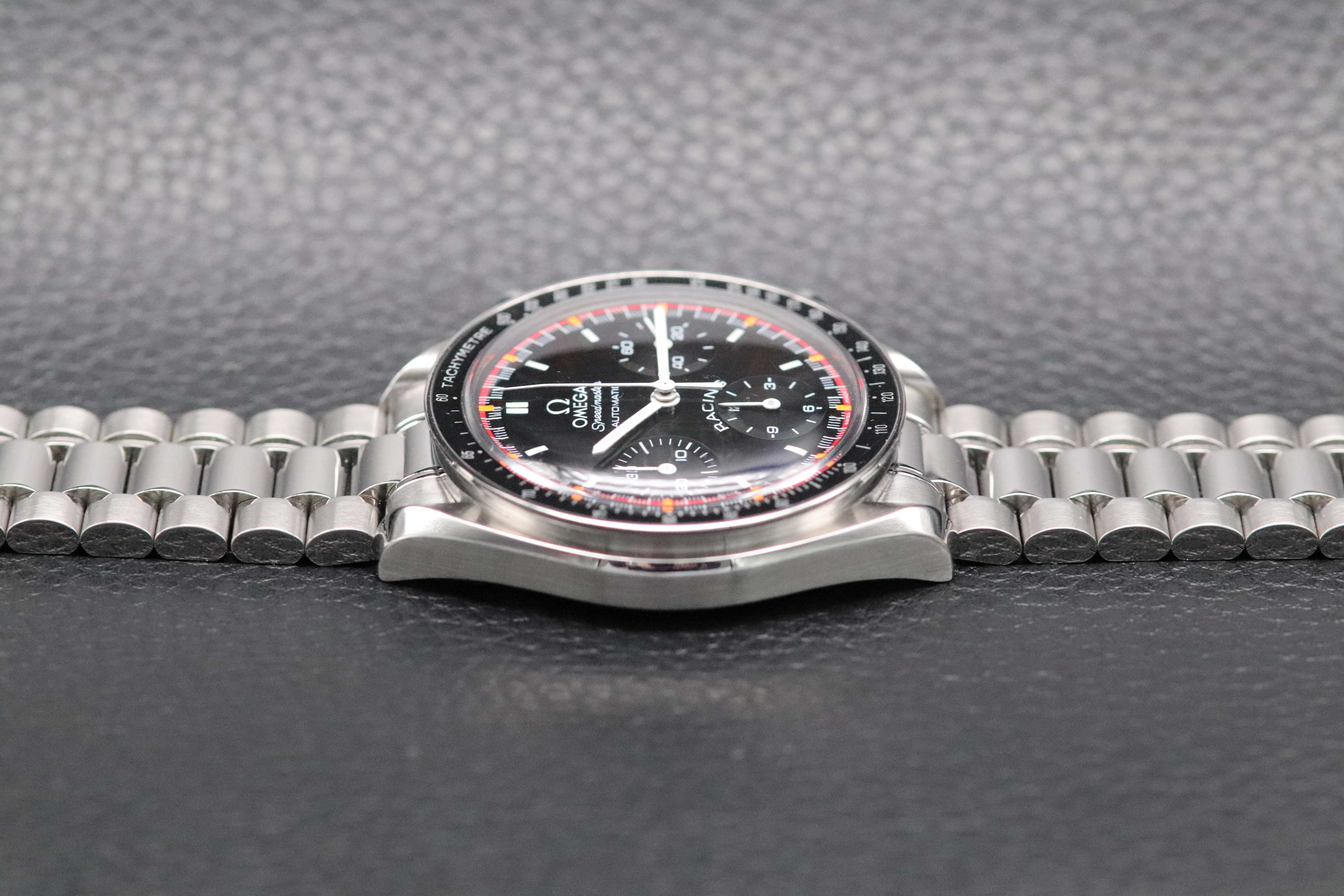 Omega Speedmaster Reduced 3518.50 Michael Schumacher 2001 Fullset Box+Paper