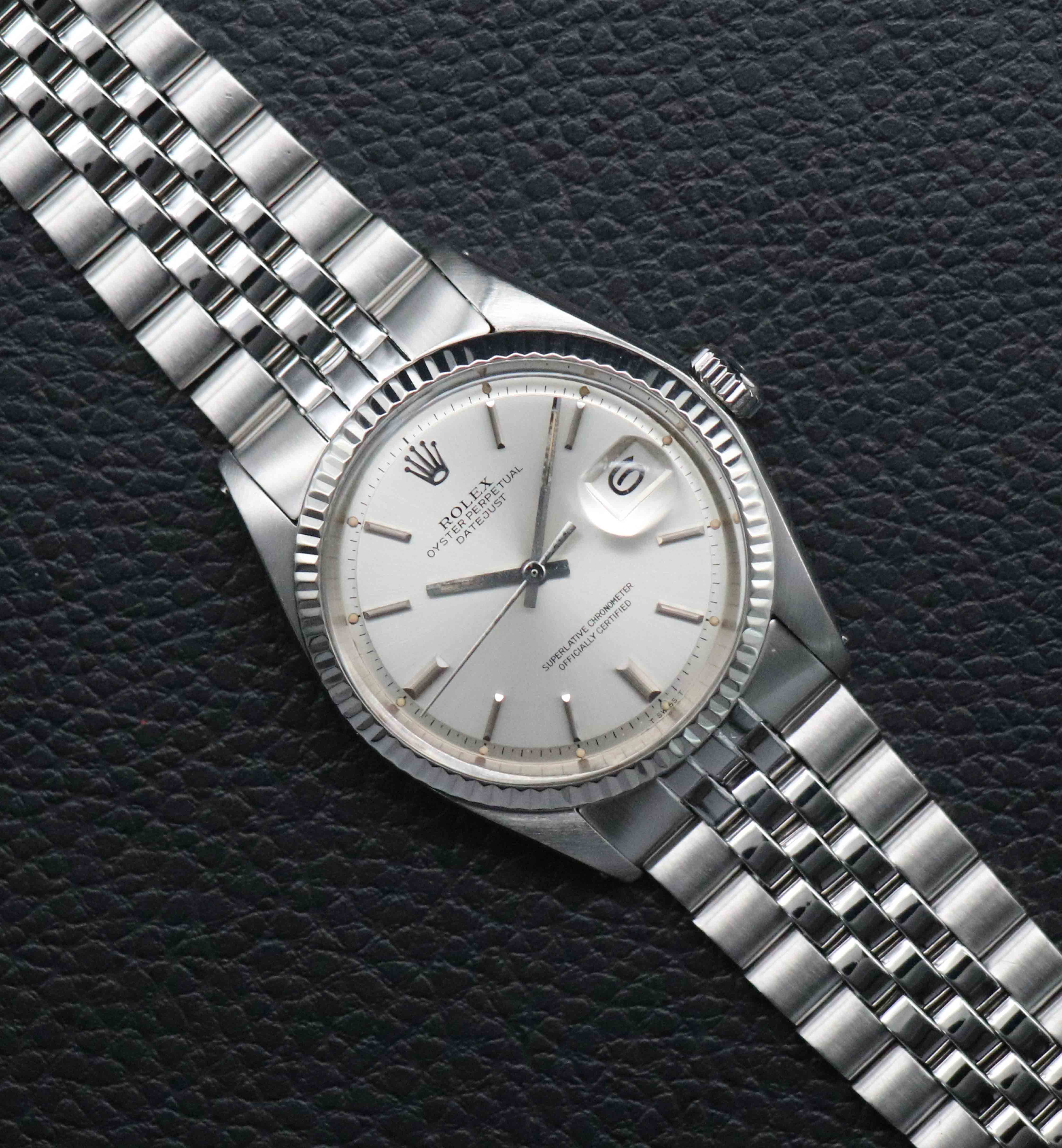 Rolex Datejust 1601 Silver Dial 1972