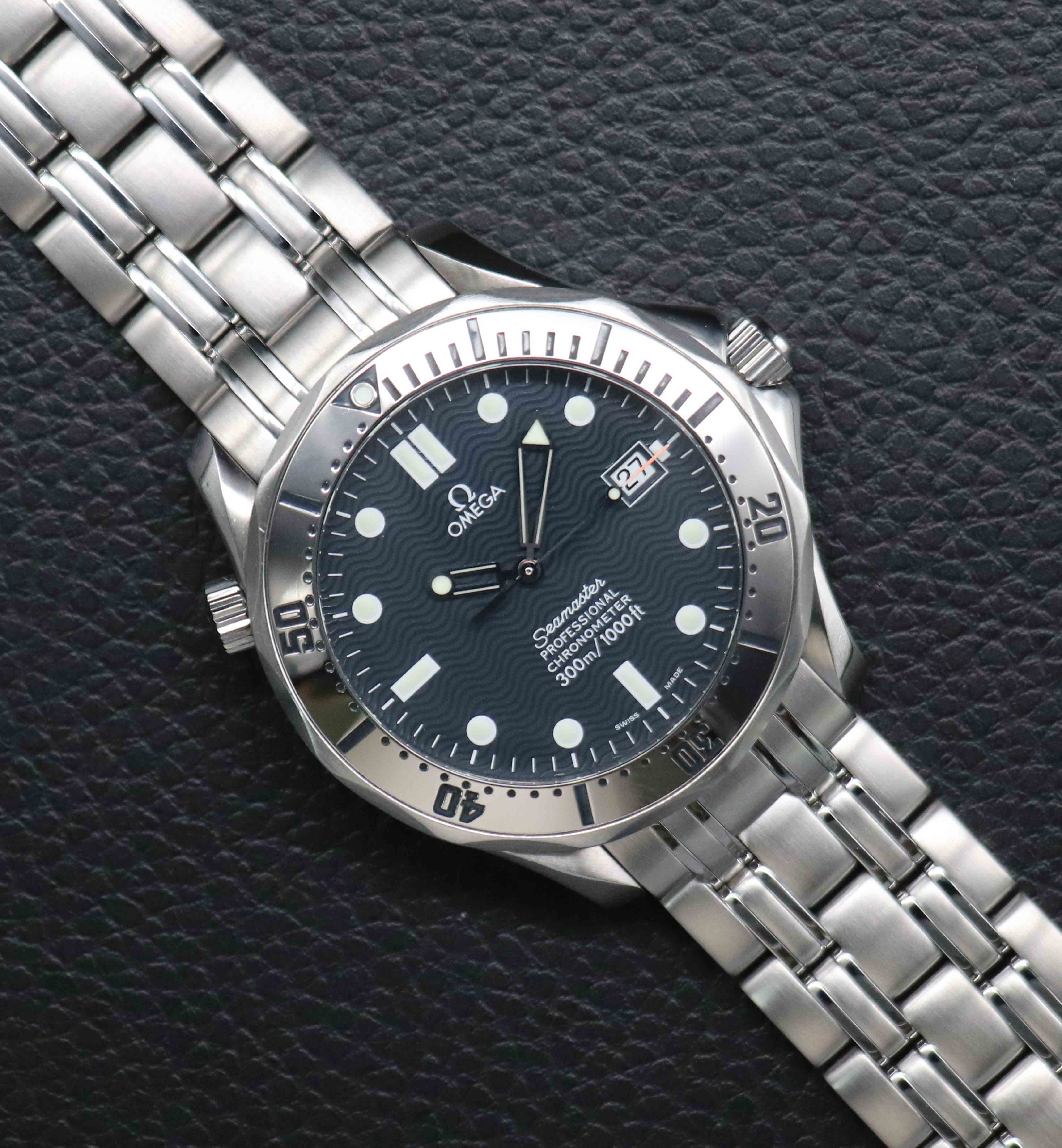 Omega Seamaster 300 2532.80 Blue Dial 1999