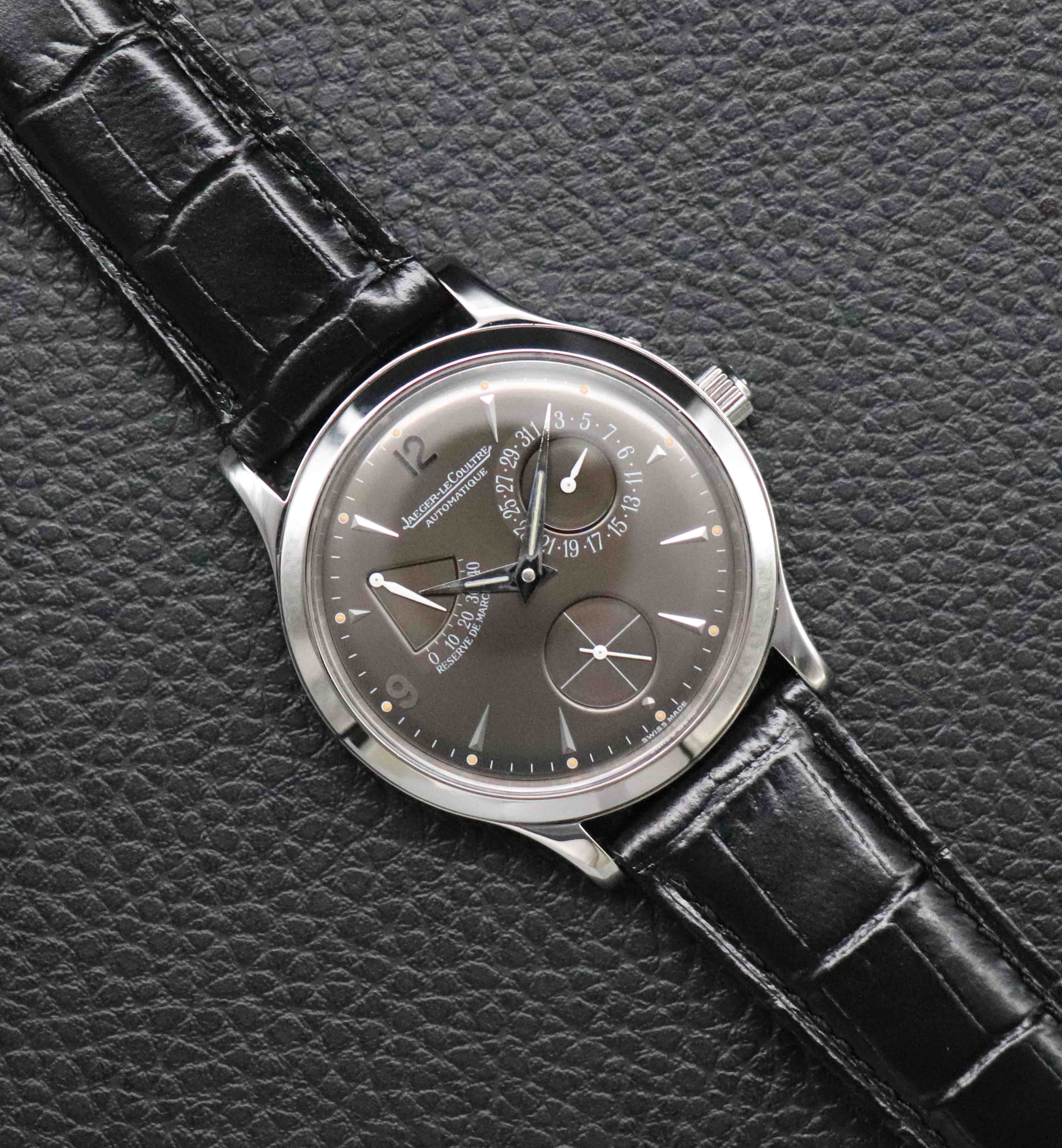 Jaeger-LeCoultre Master Control Reserve De Marche 140.8.93 Grey Dial 2005