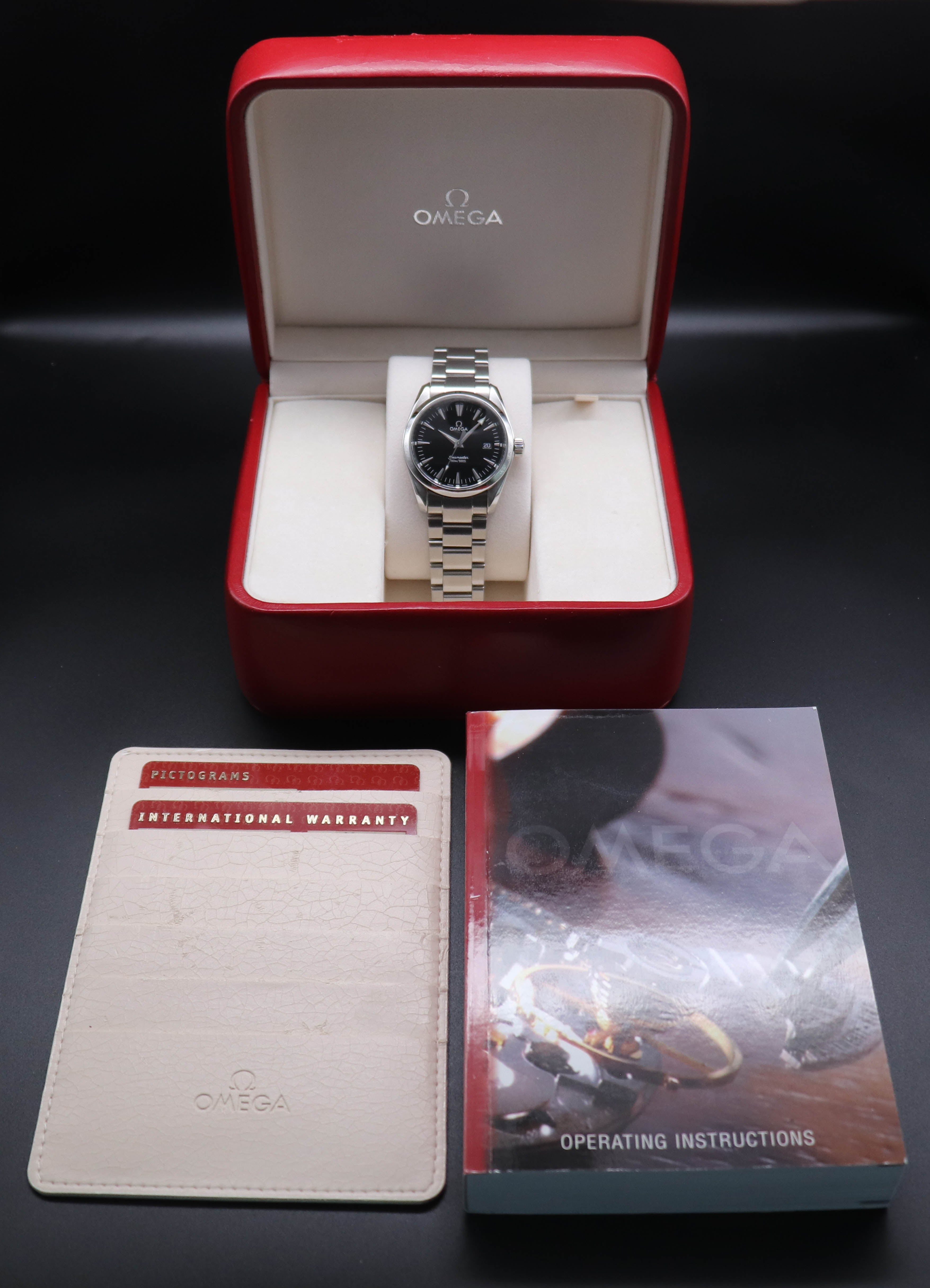 Omega Seamaster Aqua Terra 2518.50 Fullset 2000 Box+Papers
