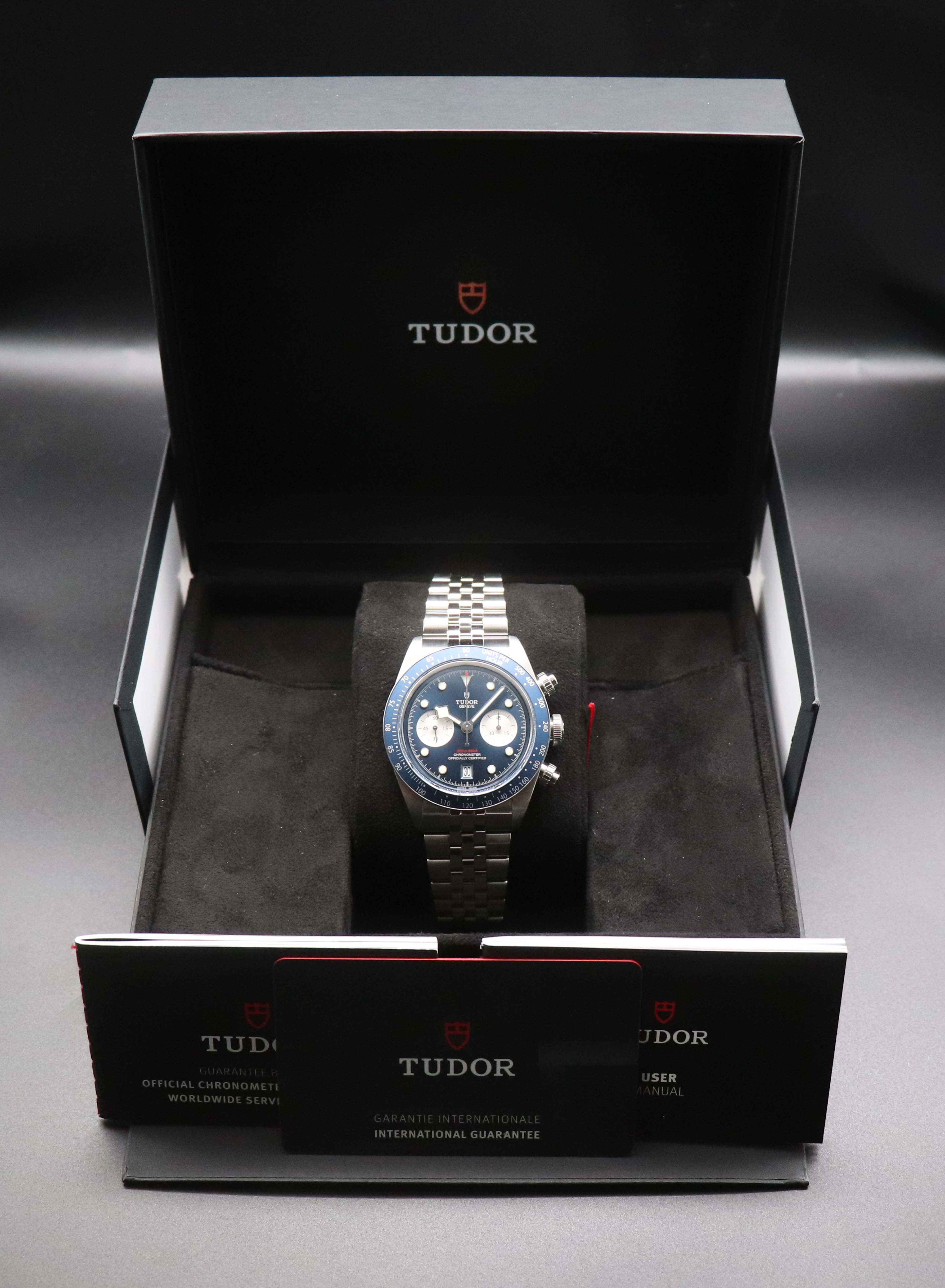 Tudor Black Bay Chrono 79360B Fullset 2024 Papers+Box