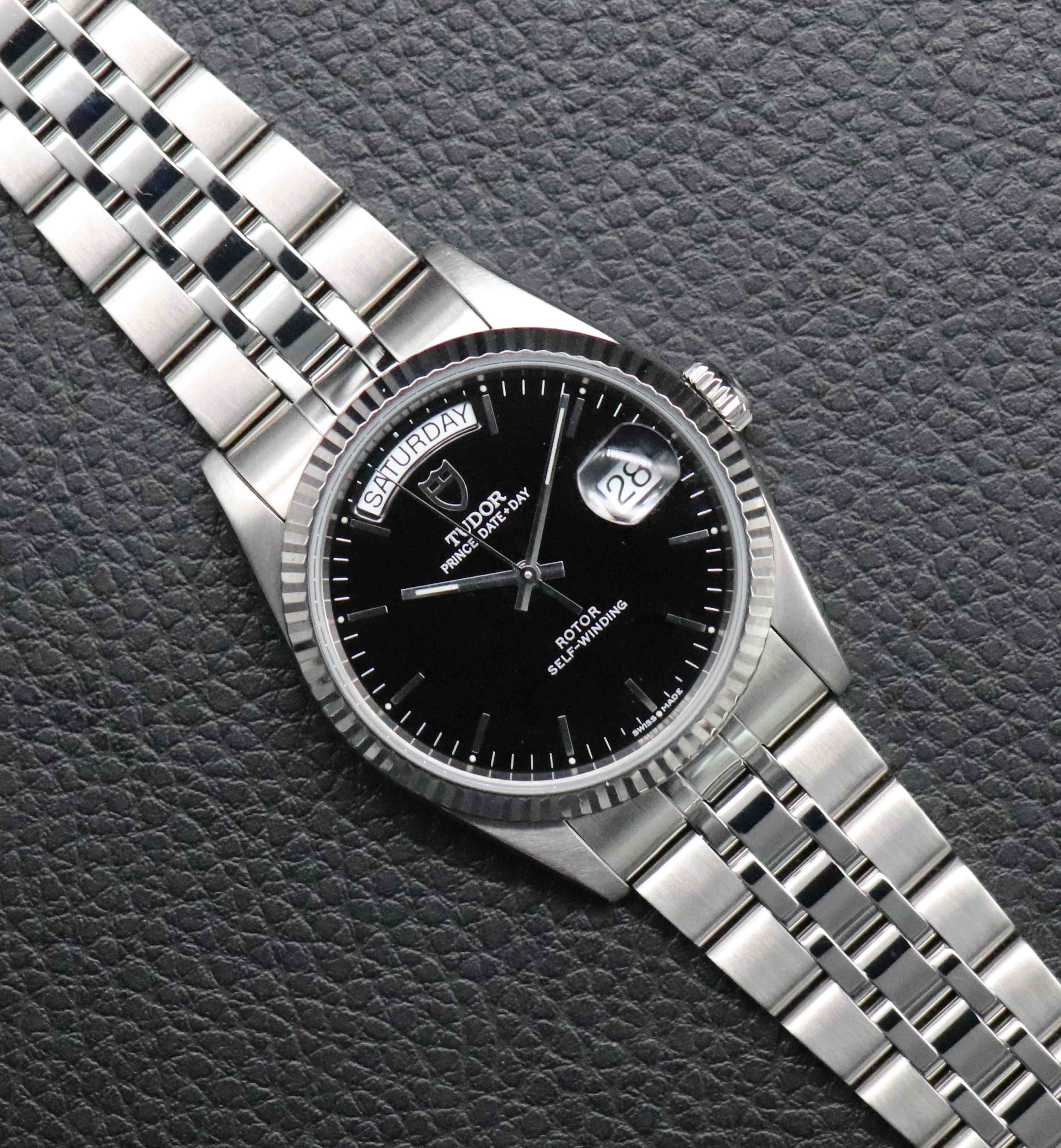 Tudor Prince Date-Day 76214 Black Dial 2008