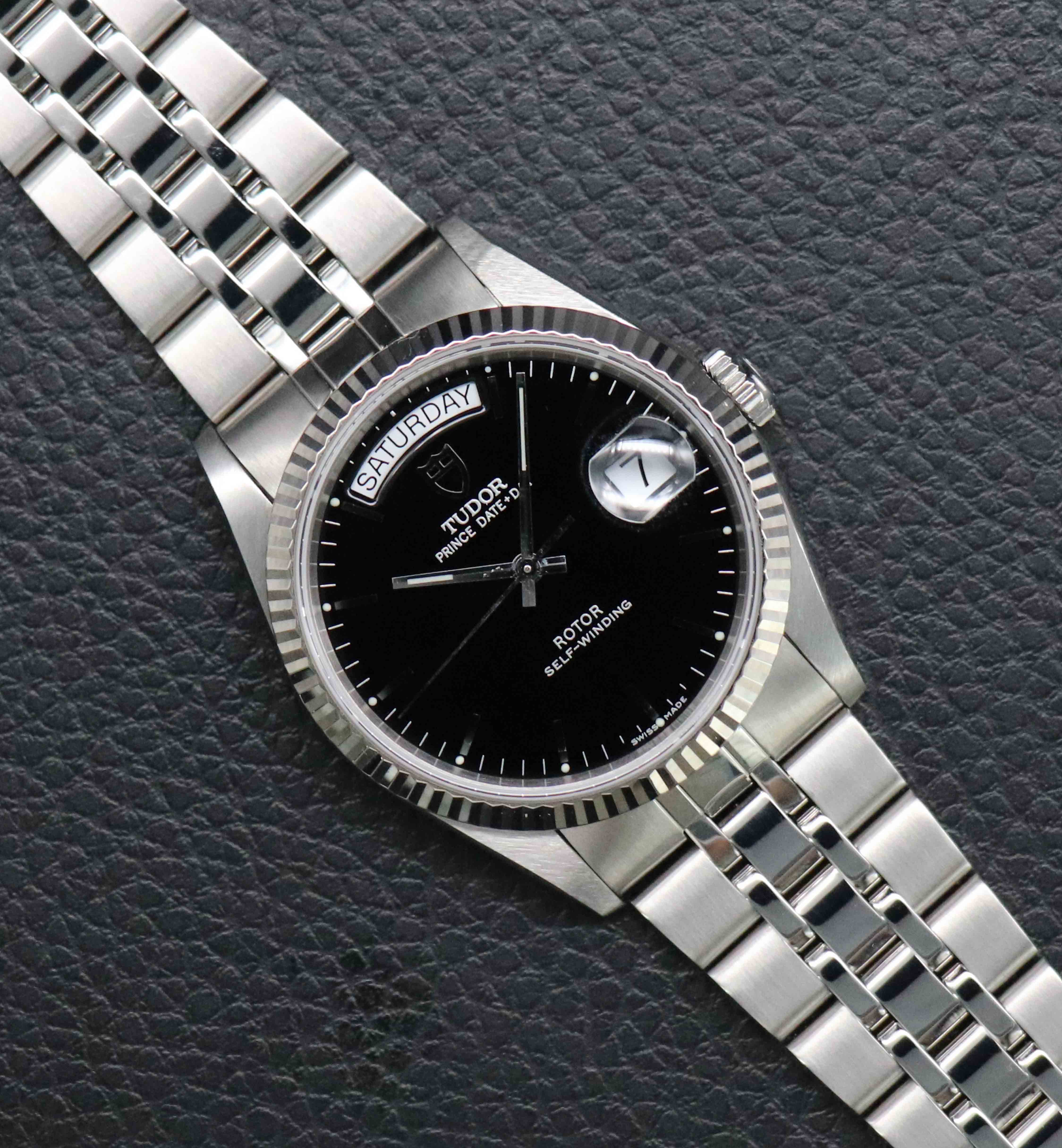 Tudor Prince Date-Day 76214 Black Dial 2009