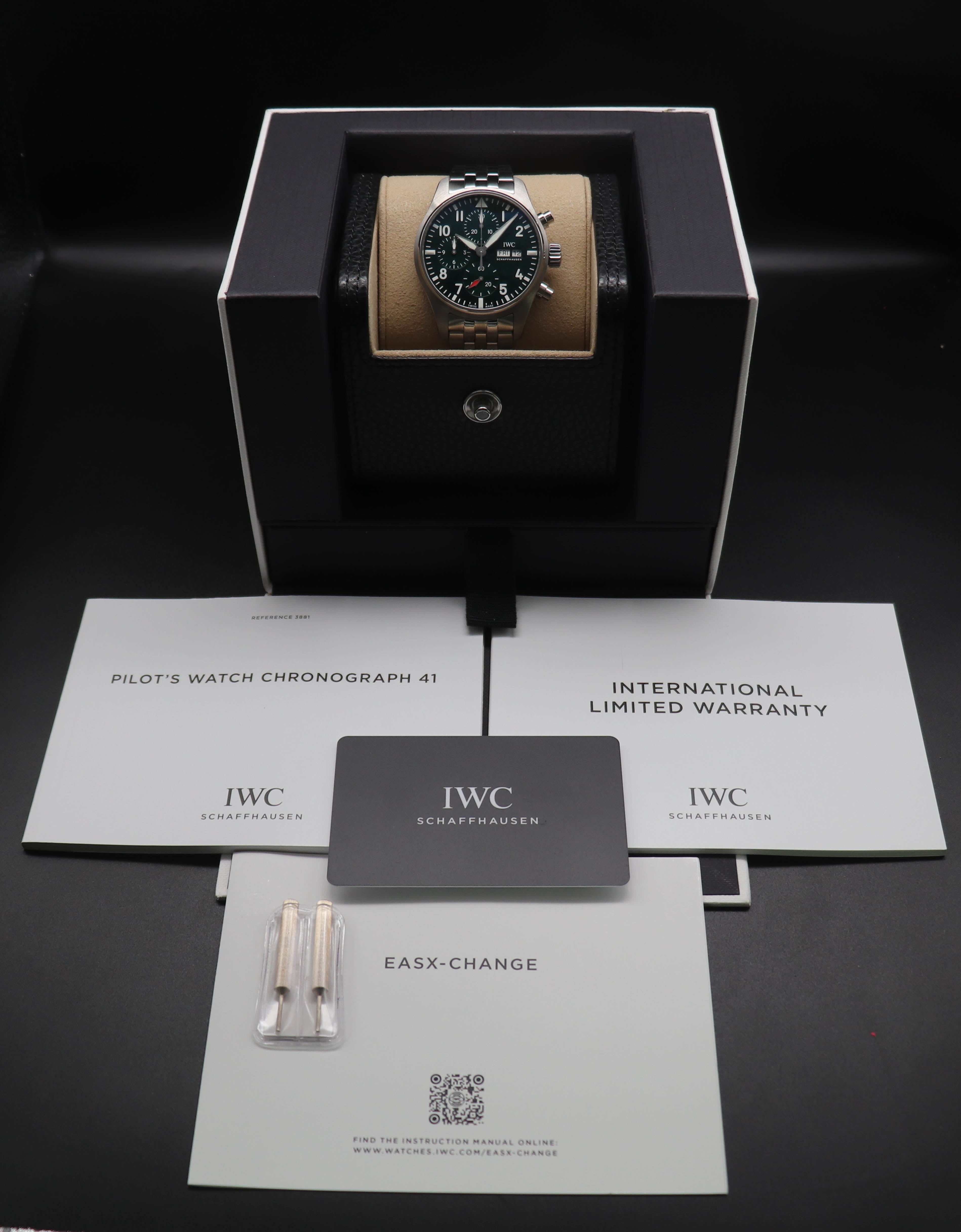 IWC Pilot's Watch Chronograph IW388104 Fullset 2022 Box+Papers