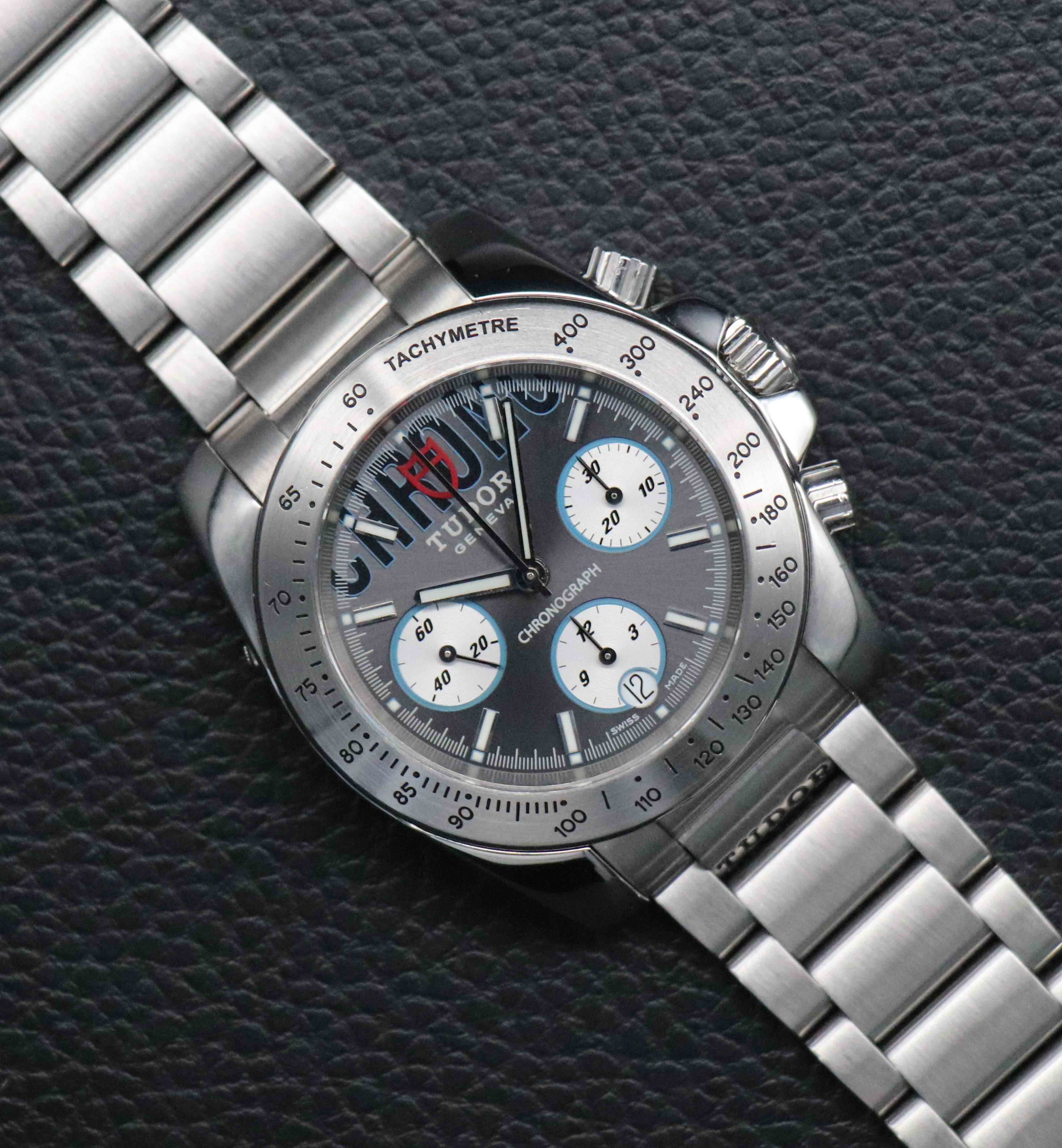 Tudor Sport Chronograph 20300 Silver Dial 2009