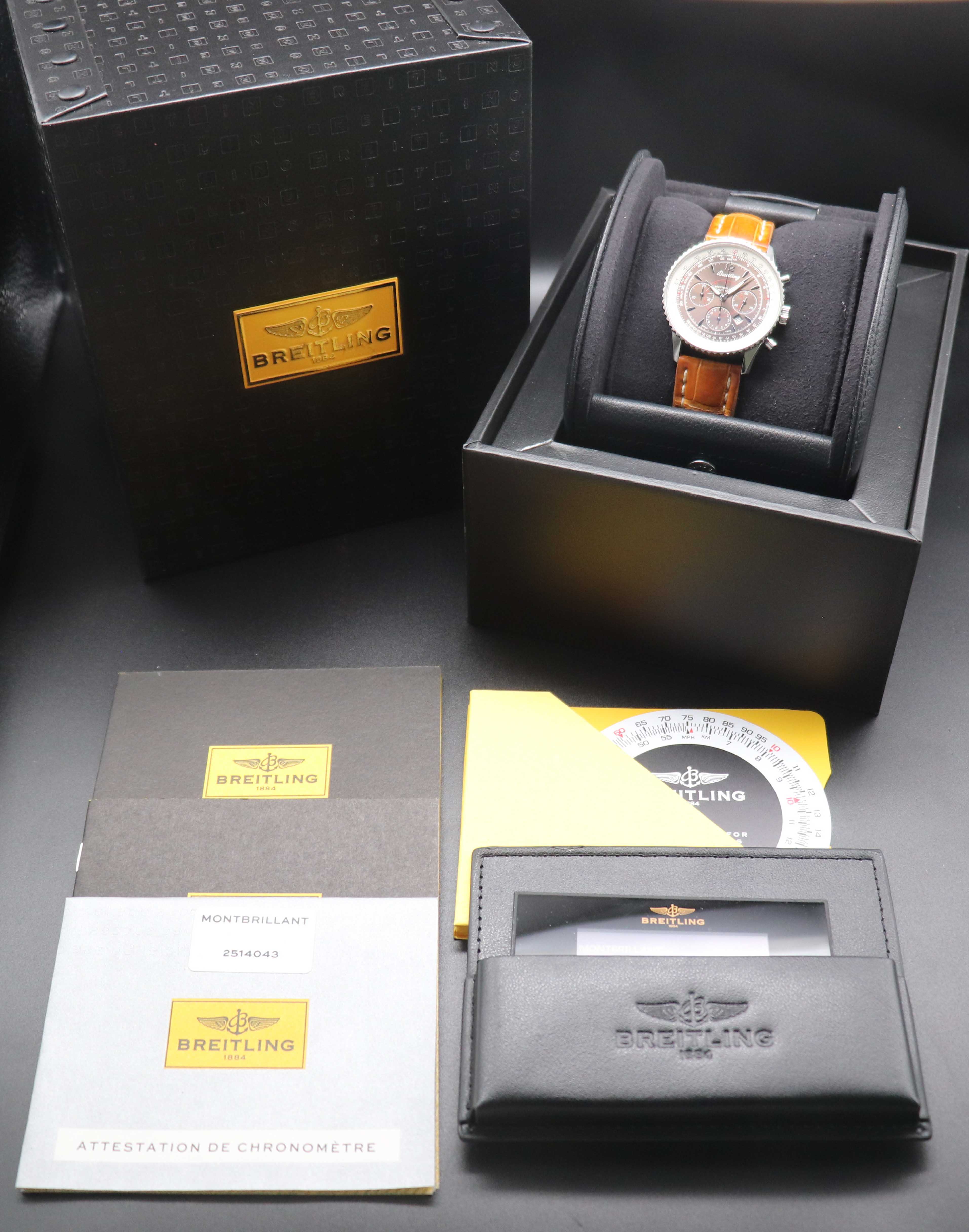 Breitling Navitimer Montbrilliant A41370 Fullset 2015 Box+Papers