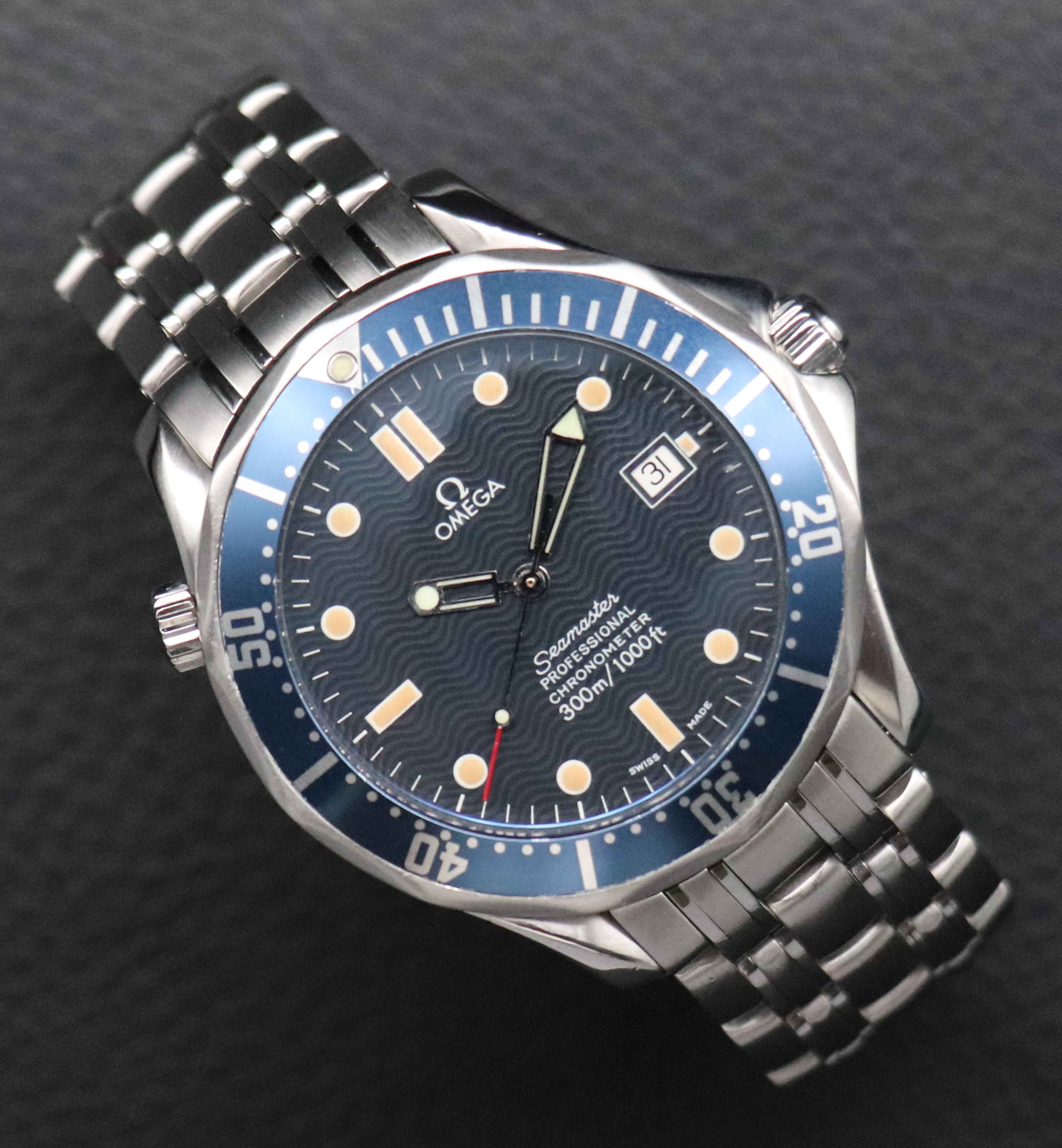 Omega Seamaster Diver 300 2531.80 Blue Dial 1999