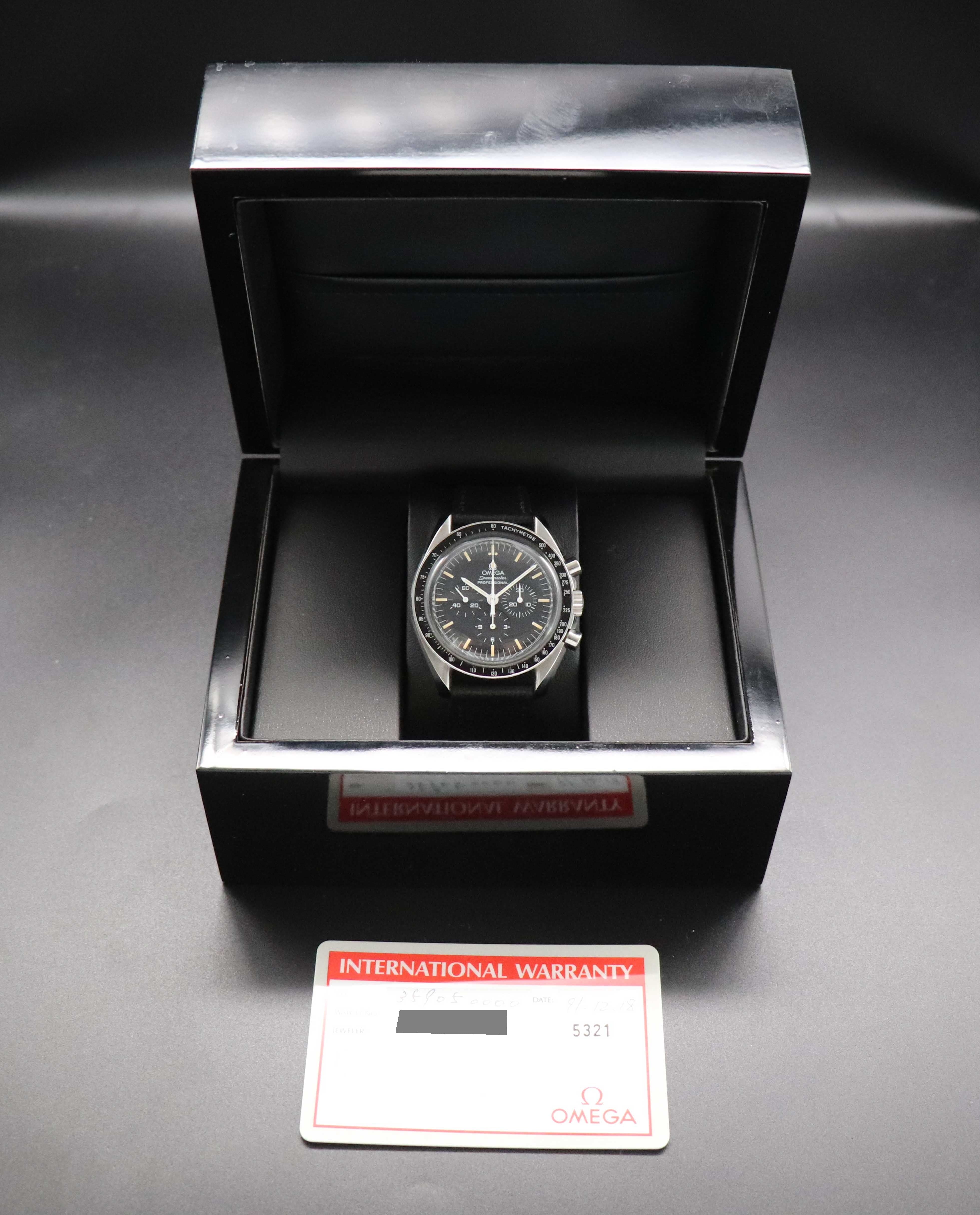 Omega Speedmaster Professional 3590.50 Papers 1991