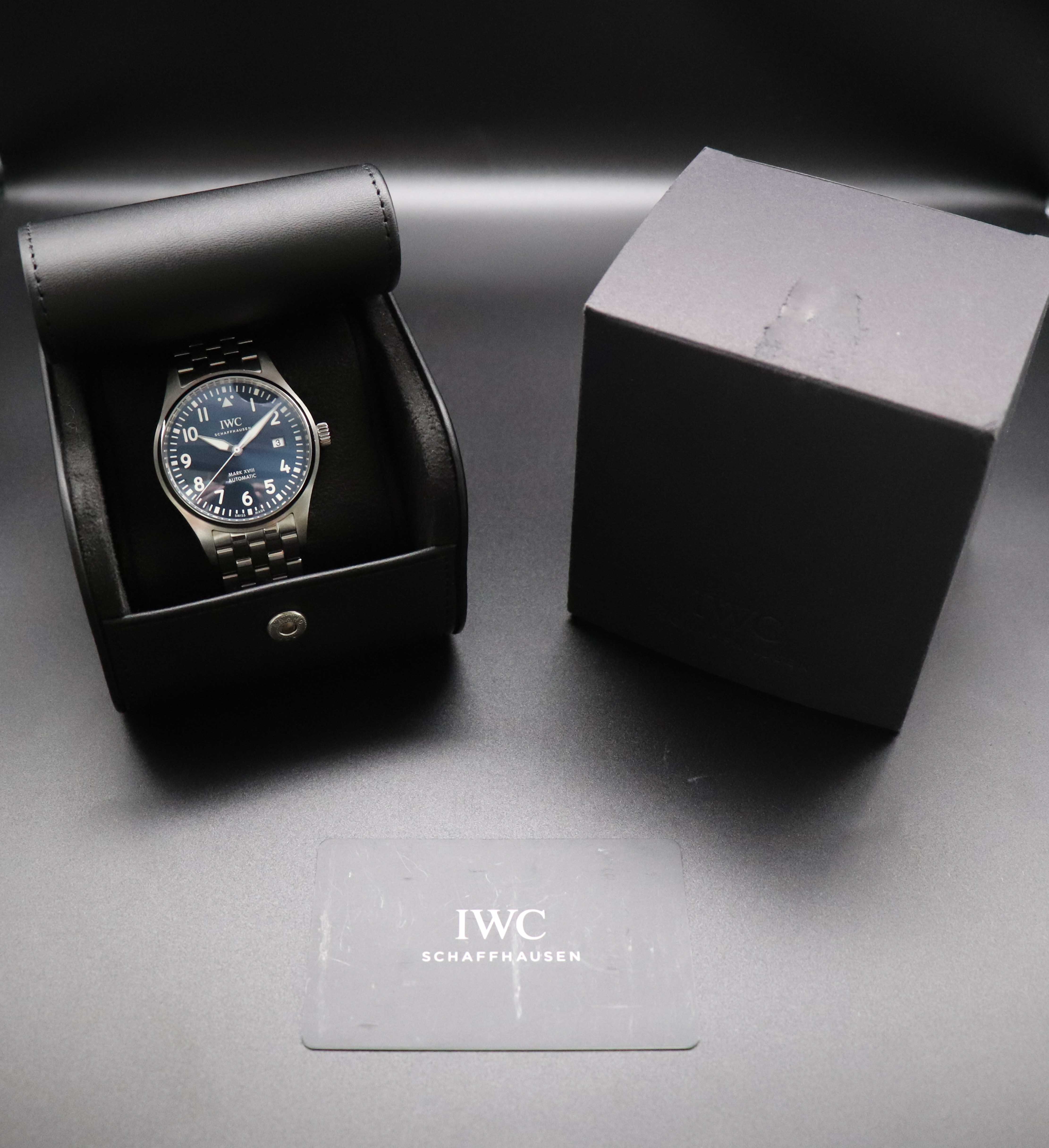 IWC Fliegeruhr Mark XVIII IW327016 Fullset 2019 Box+Papers Le Petit Prince