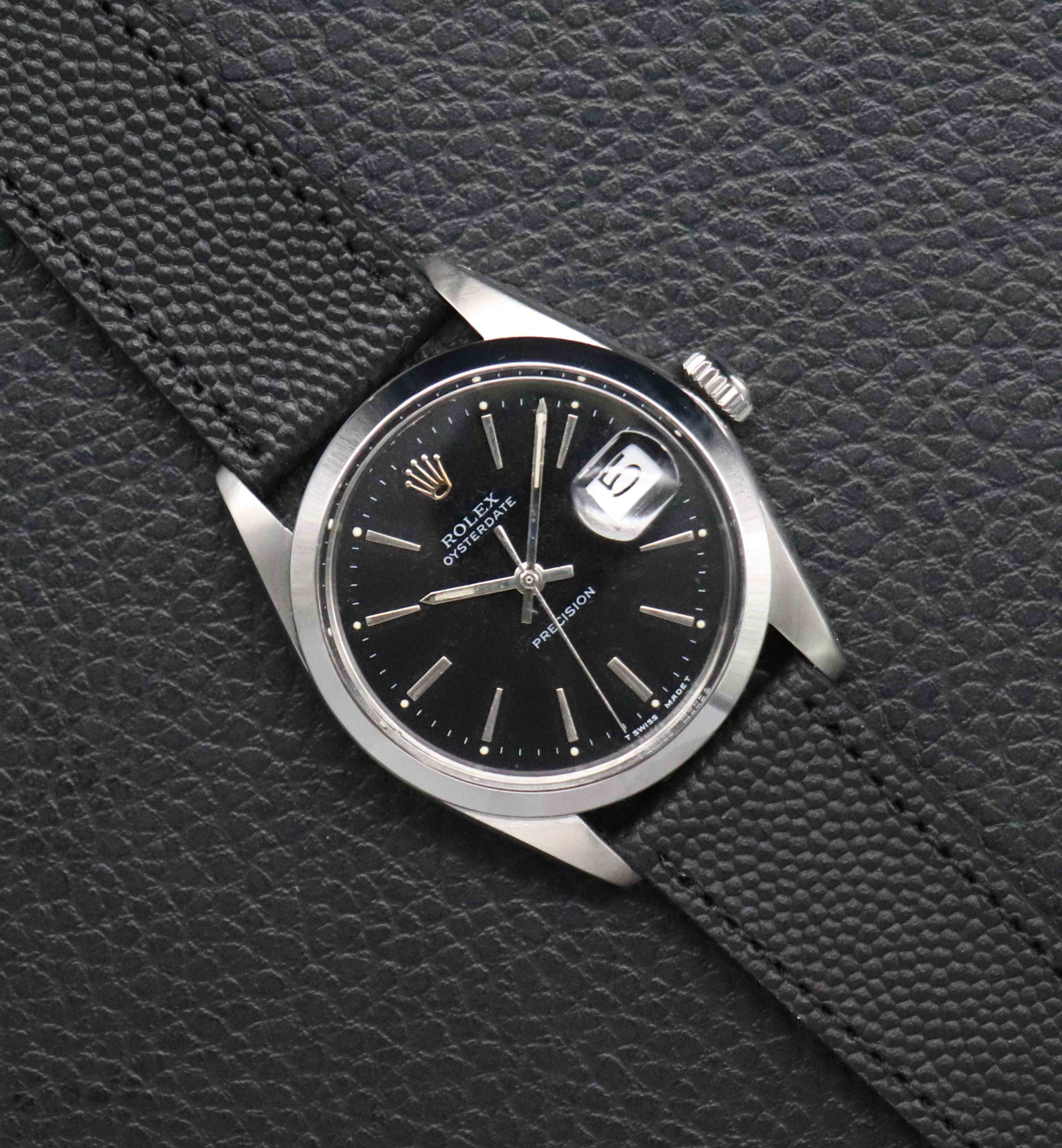 Rolex Oysterdate 6694 Black Dial 1964