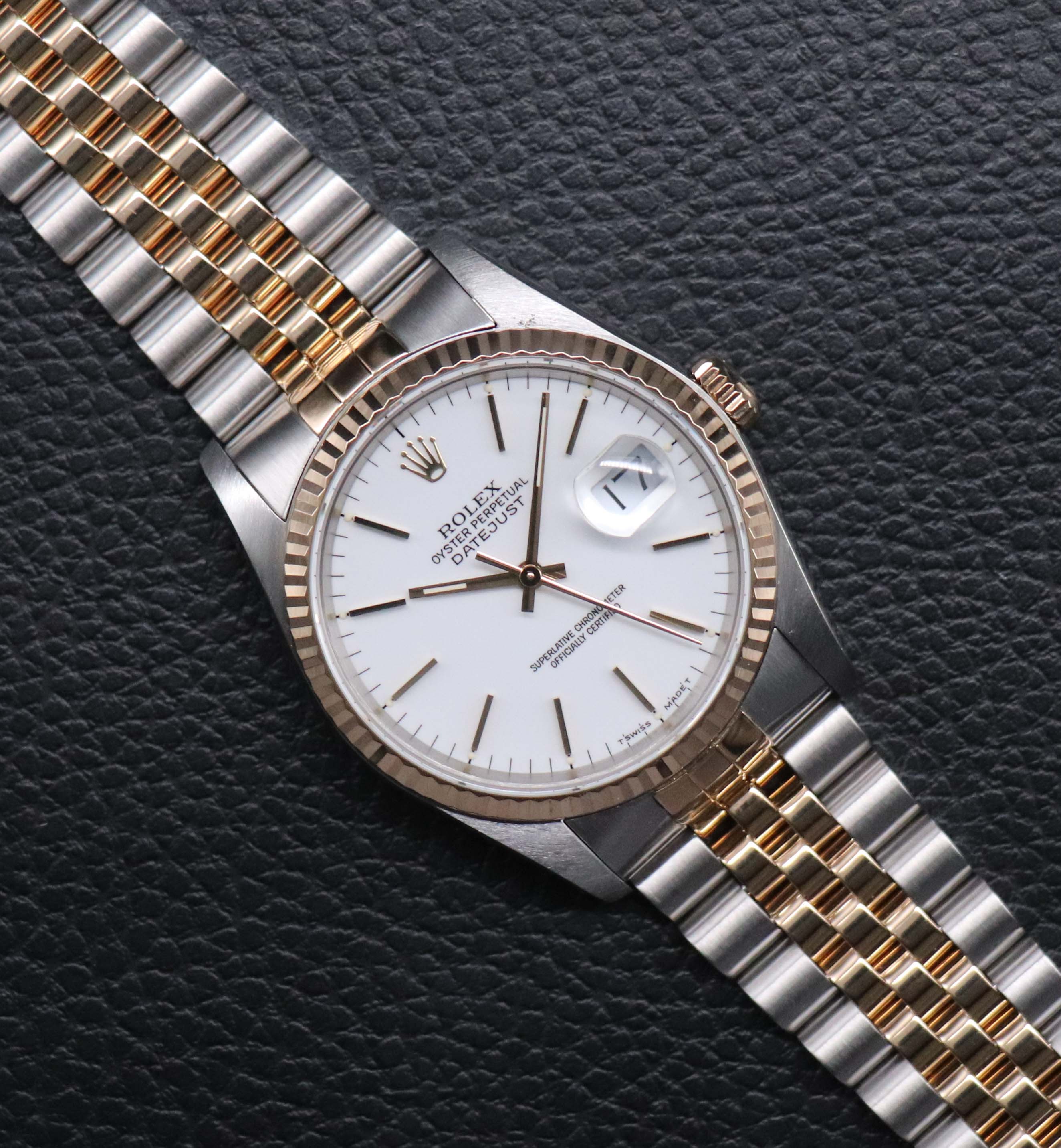 Rolex Datejust 16233 White Dial 1988