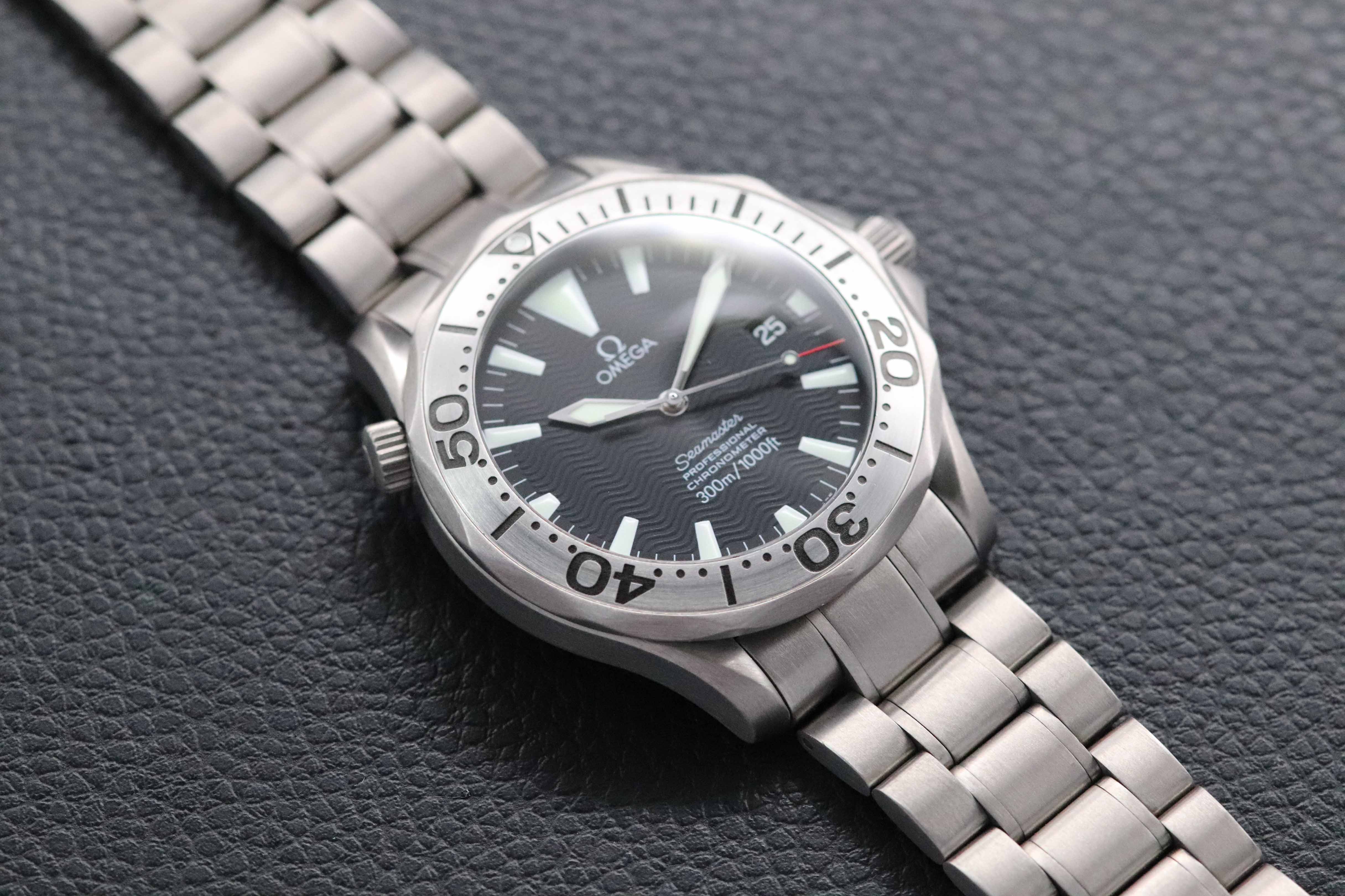 Omega Seamaster 300 2231.50 Black Dial Fullset 2009 Box+Papers