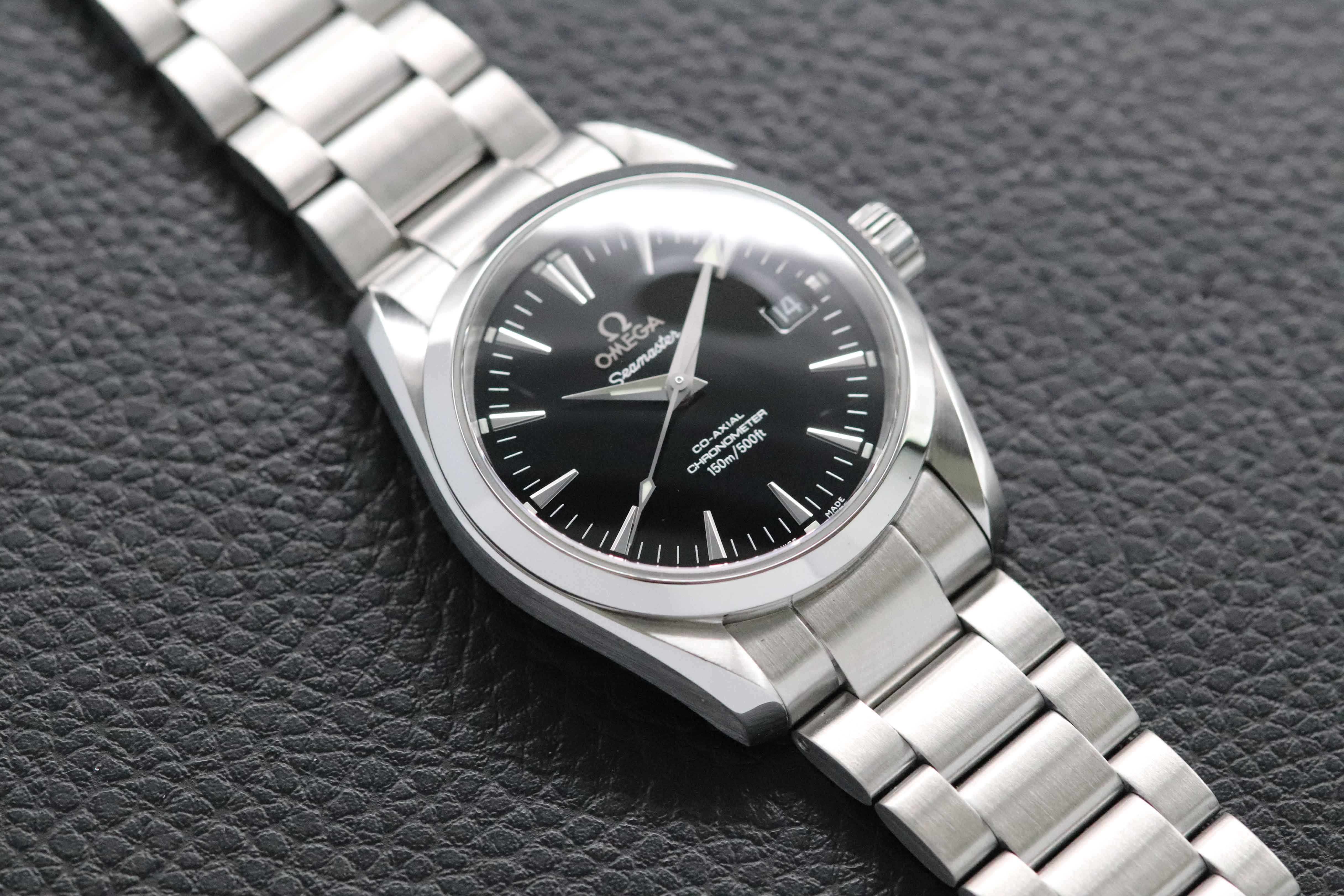 Omega Seamaster Aqua Terra 2504.50 Black Dial 2006
